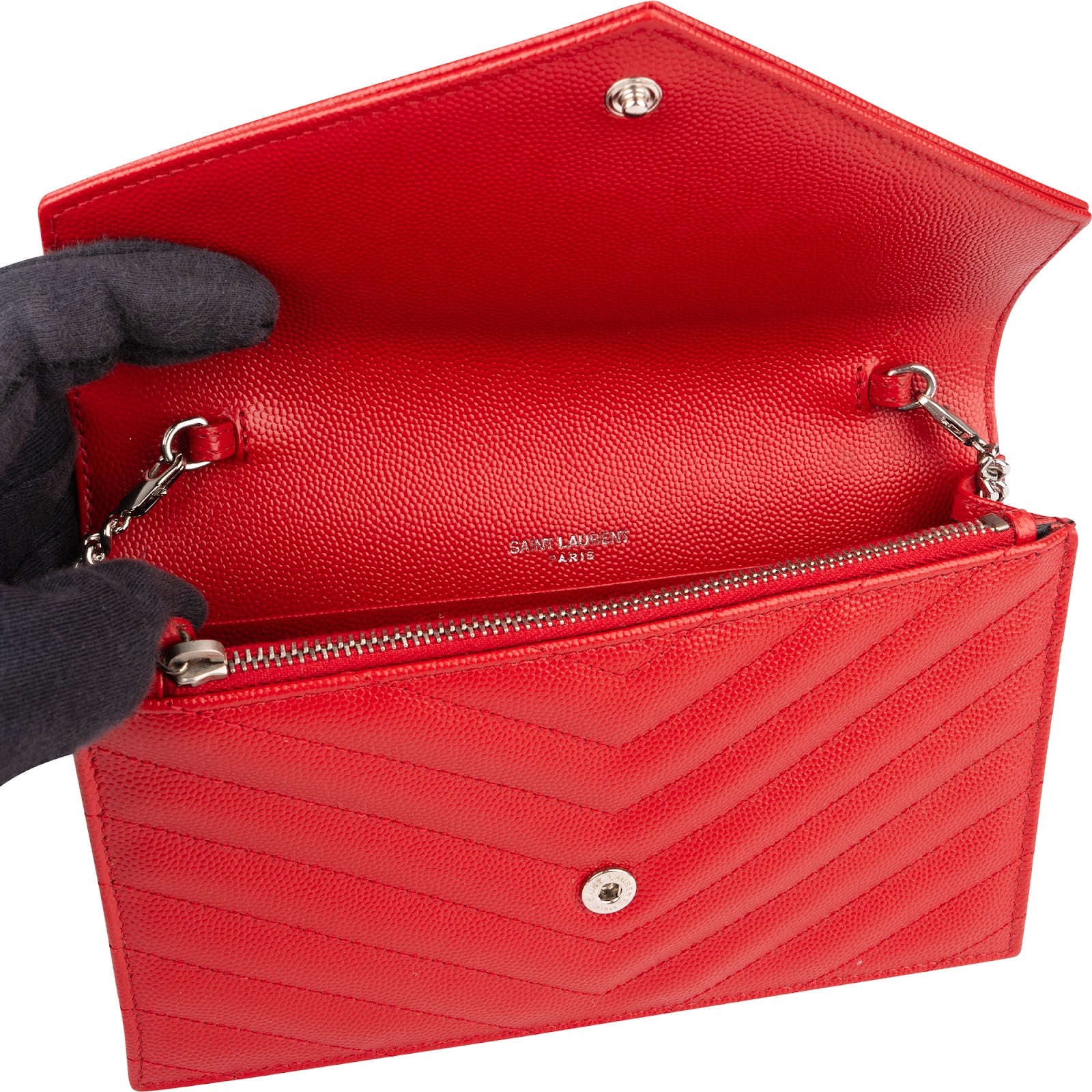 Yves Saint Laurent - Envelope Wallet On Chain