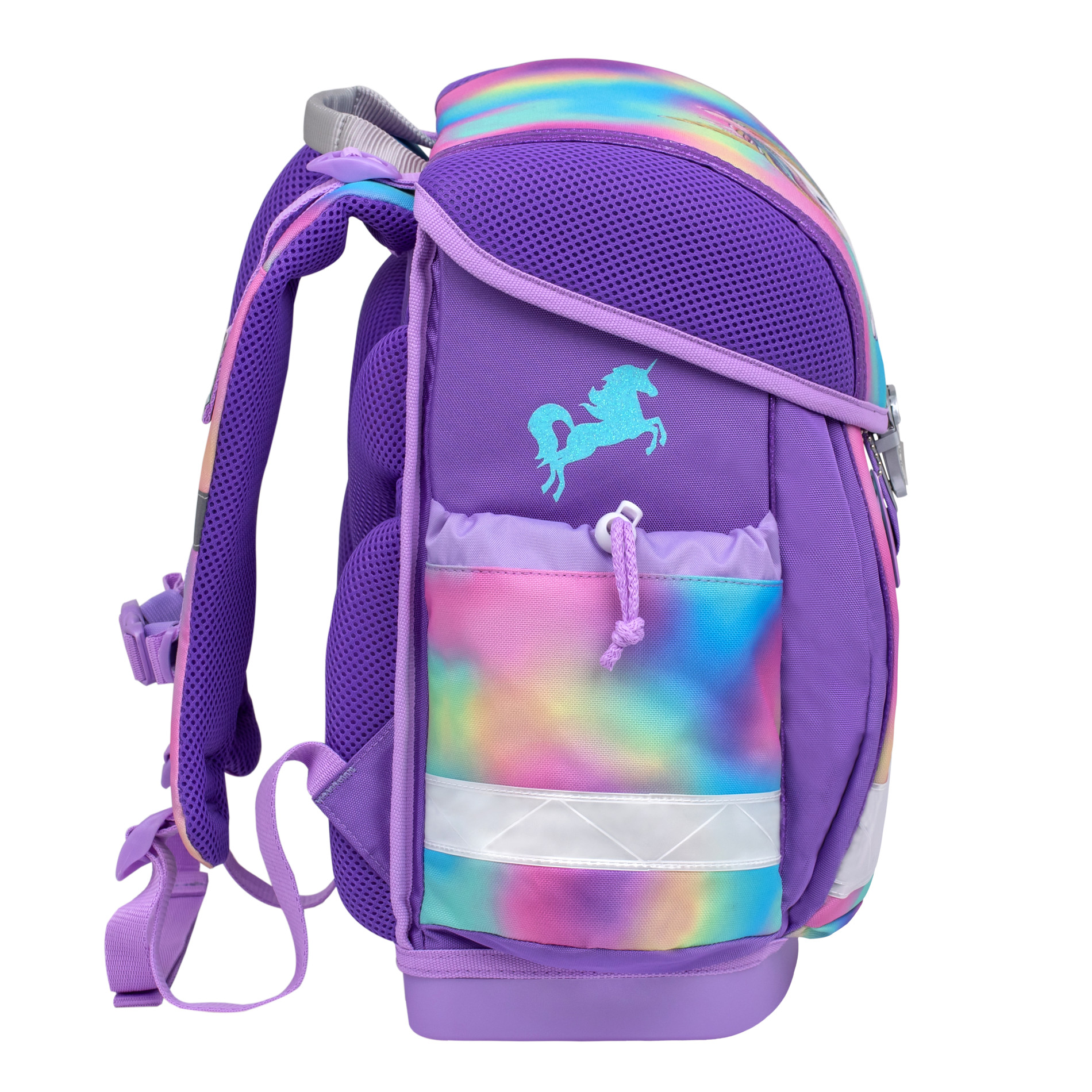 Classy ergonomisches Schulranzenset 4tlg. - Rainbow Color