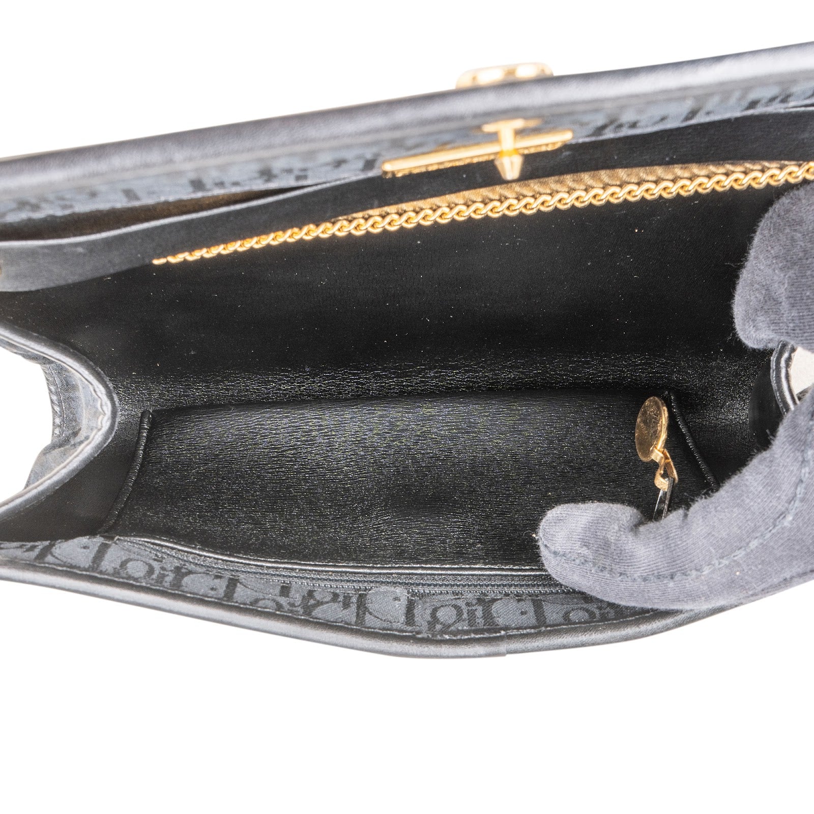 Christian Dior - Monogram Oblique Chain Crossbody Bag