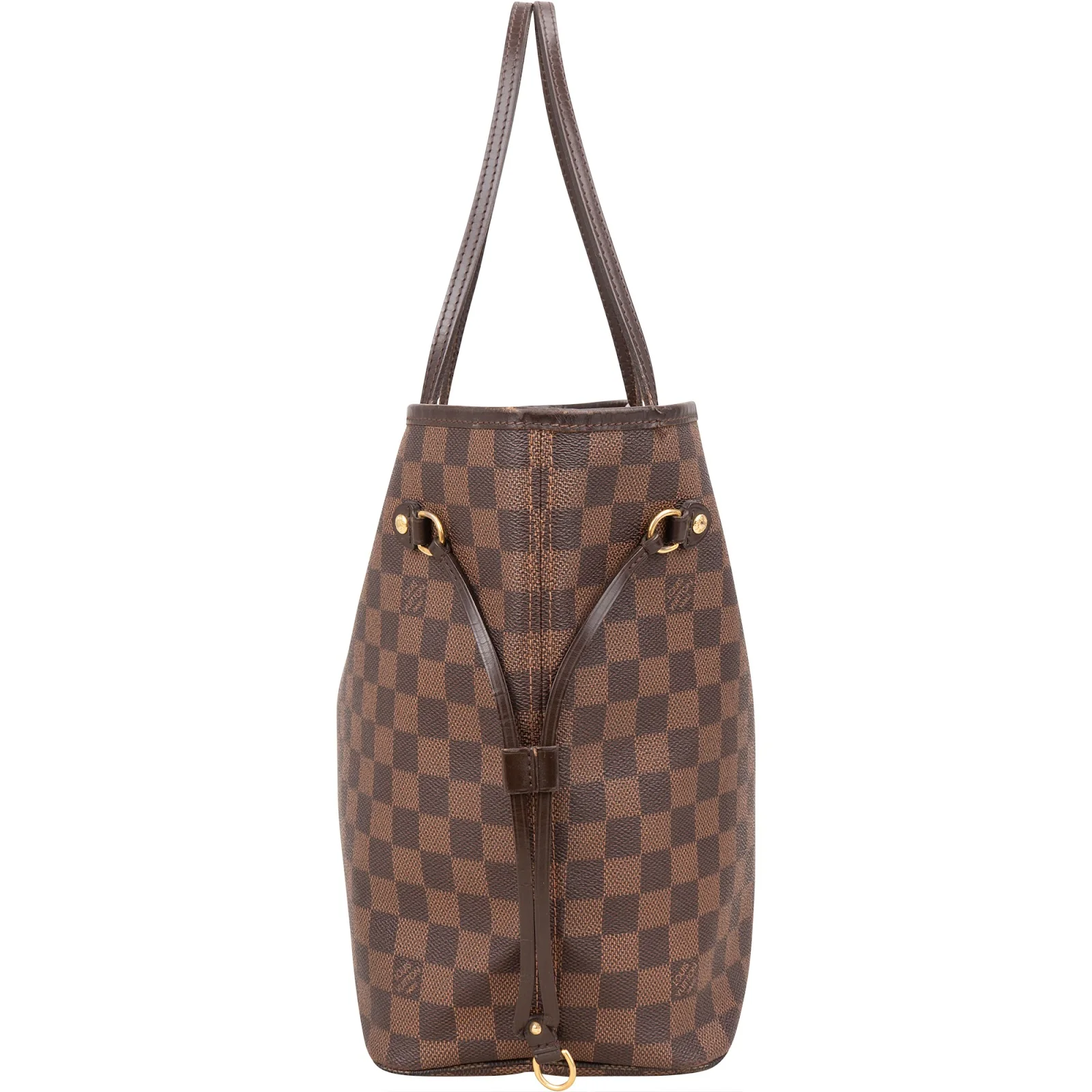 Louis Vuitton Monogram Damier Ebene Neverfull MM Shopper