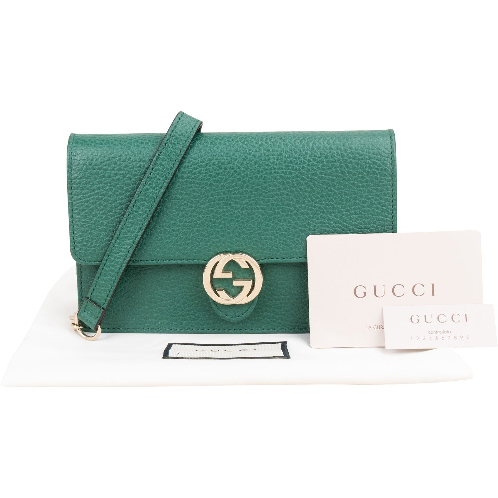Gucci - Interlocking GG Wallet on Chain