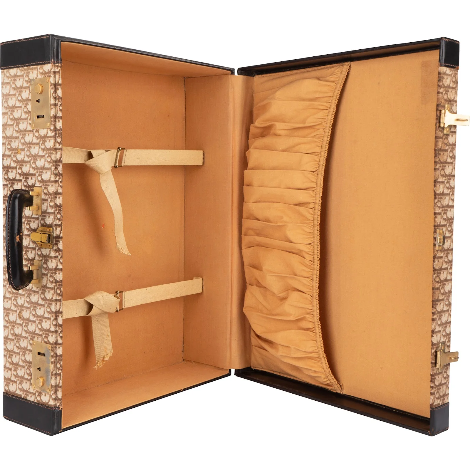 Christian Dior Trotter Monogram Vintage Suitcase Trio Tower