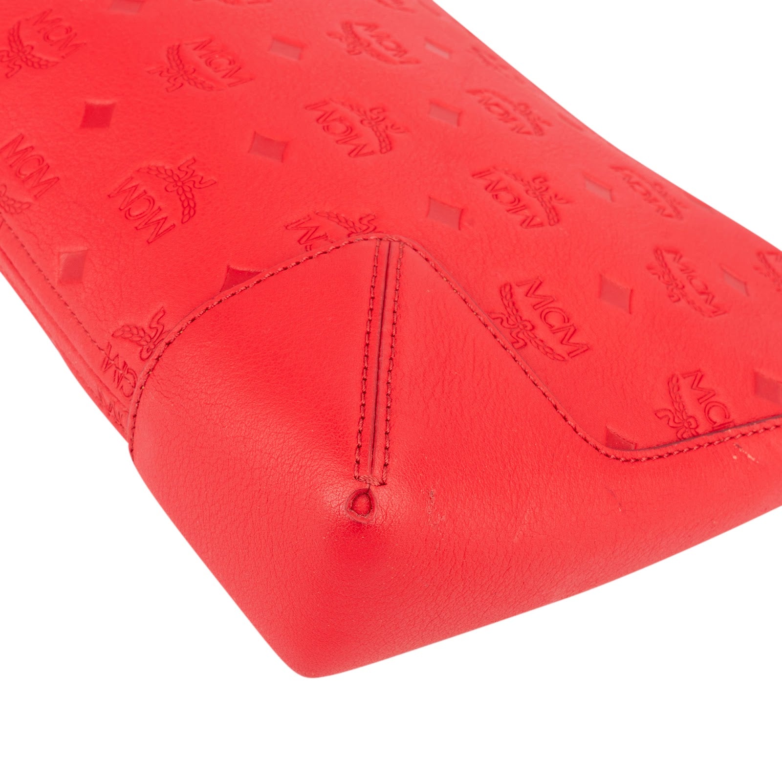 Sac à bandoulière MCM Visetos à motif monogramme en relief