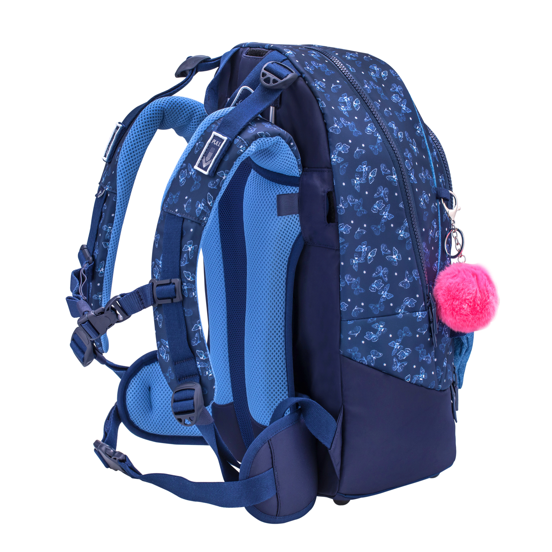 2-IN-1 Schultasche & Gürteltasche 2-teilig - Sapphire