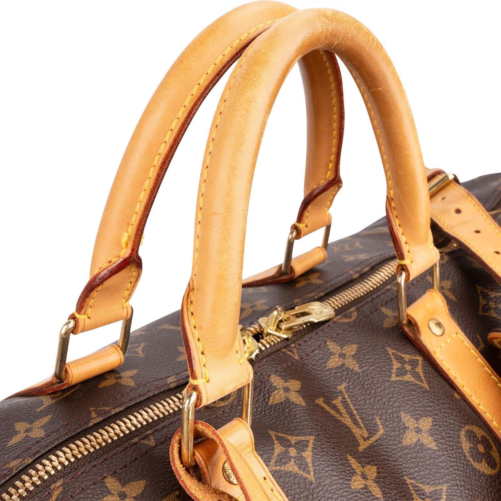 Louis Vuitton Monogram Canvas Keepall 55 schoudertas voor op reis