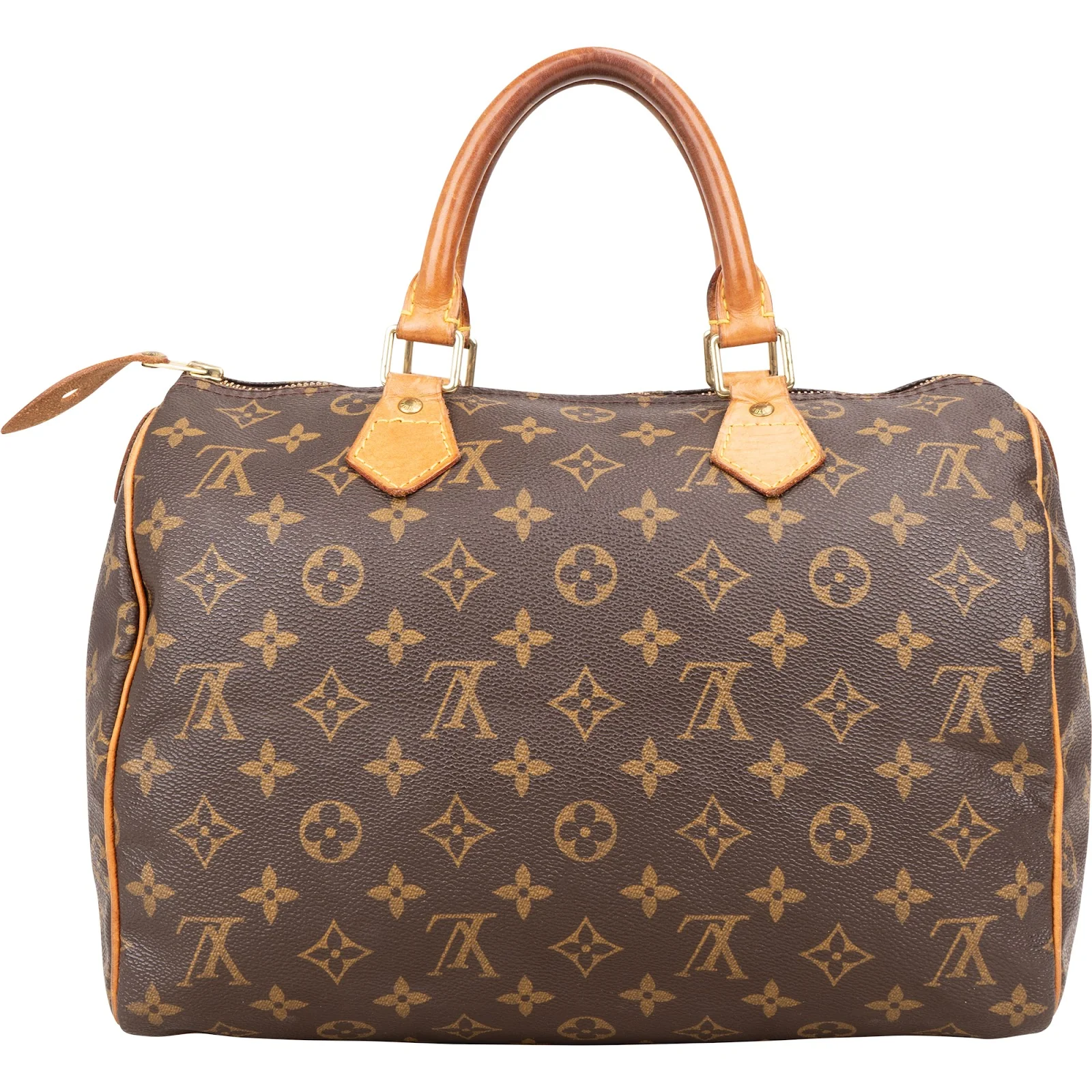 Louis Vuitton Canvas Monogram Speedy 30 Boston Bag