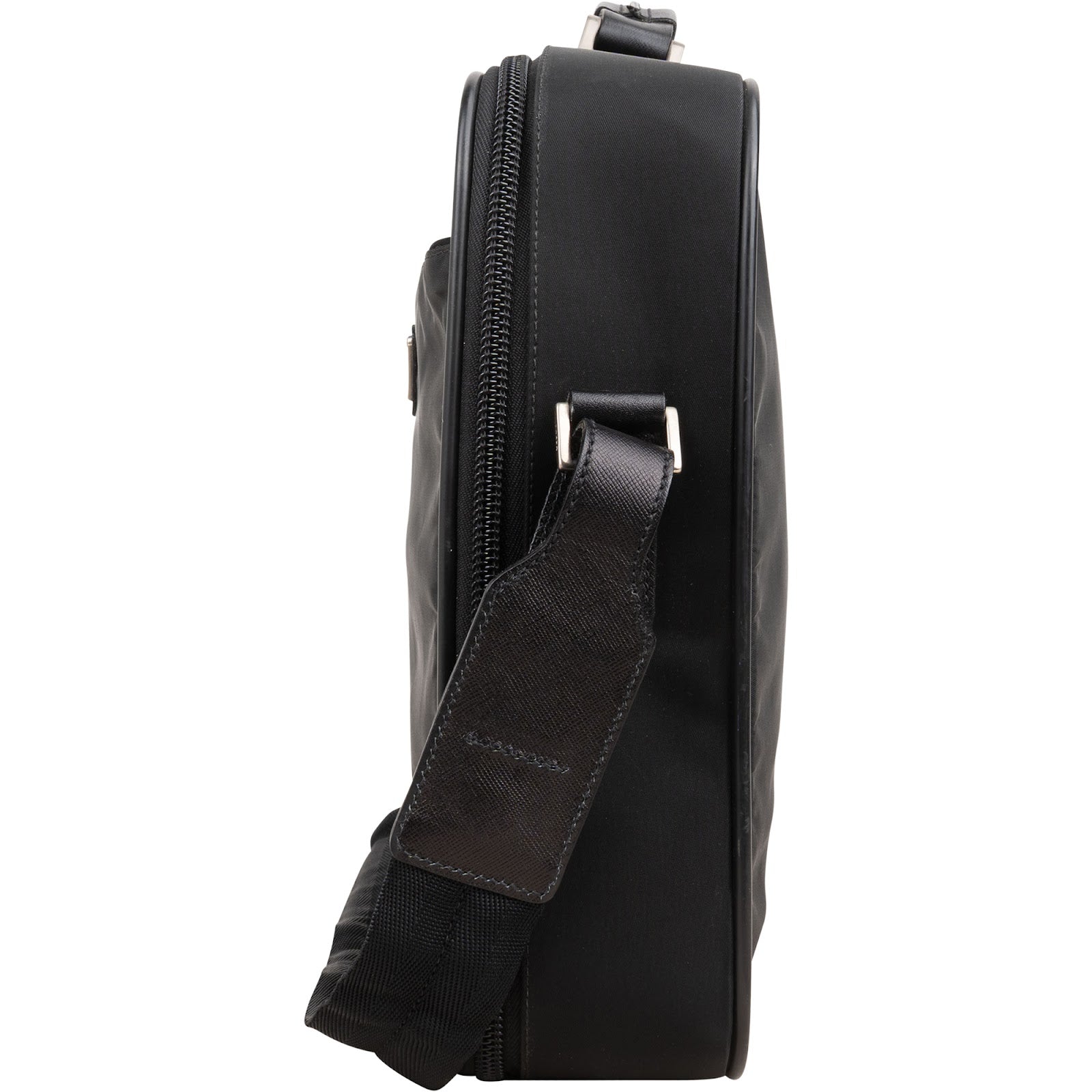 Prada Black Tessuto Nylon Laptop Business Bag