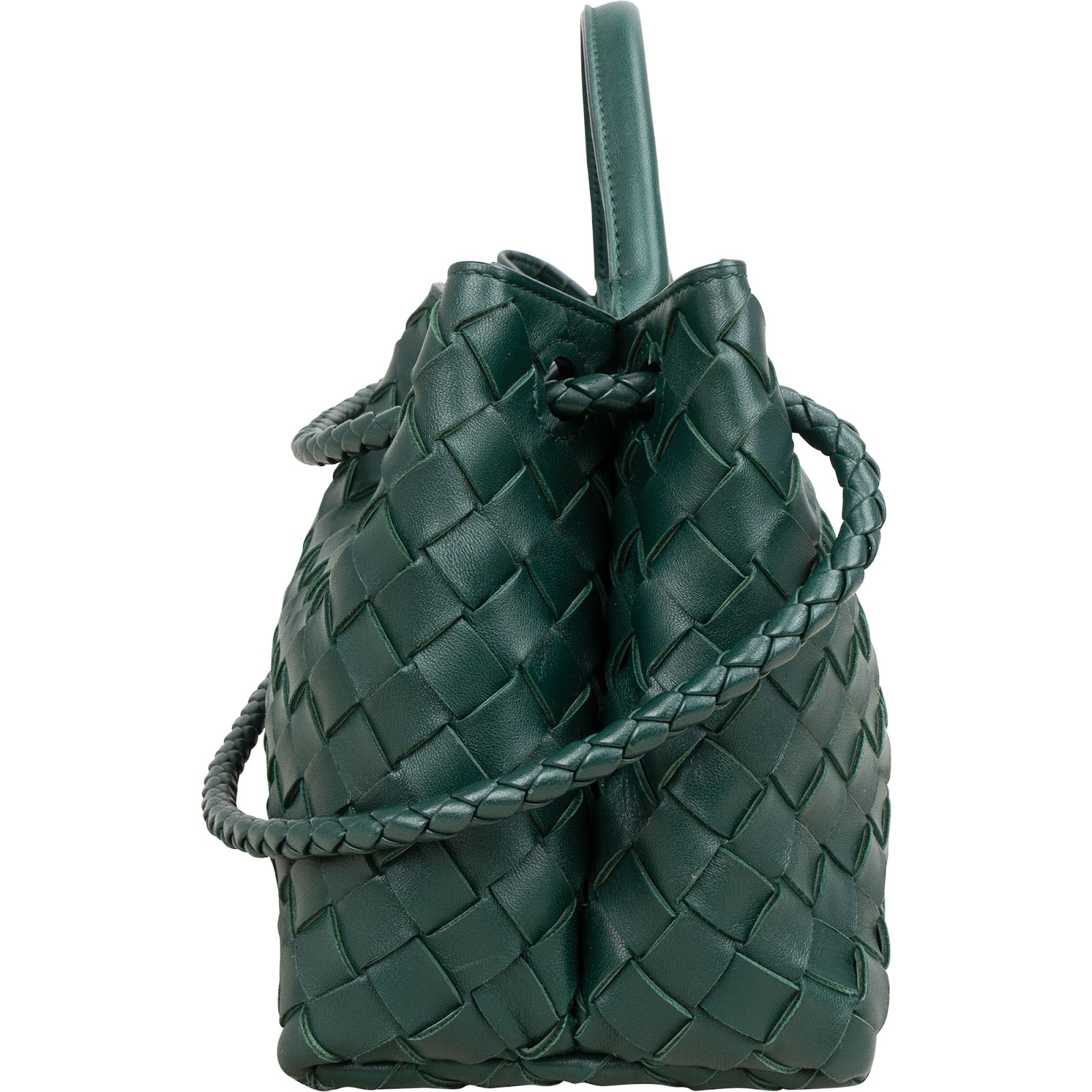 Sac à bandoulière Bottega Veneta Intrecciato en cuir, modèle East-West Andiamo
