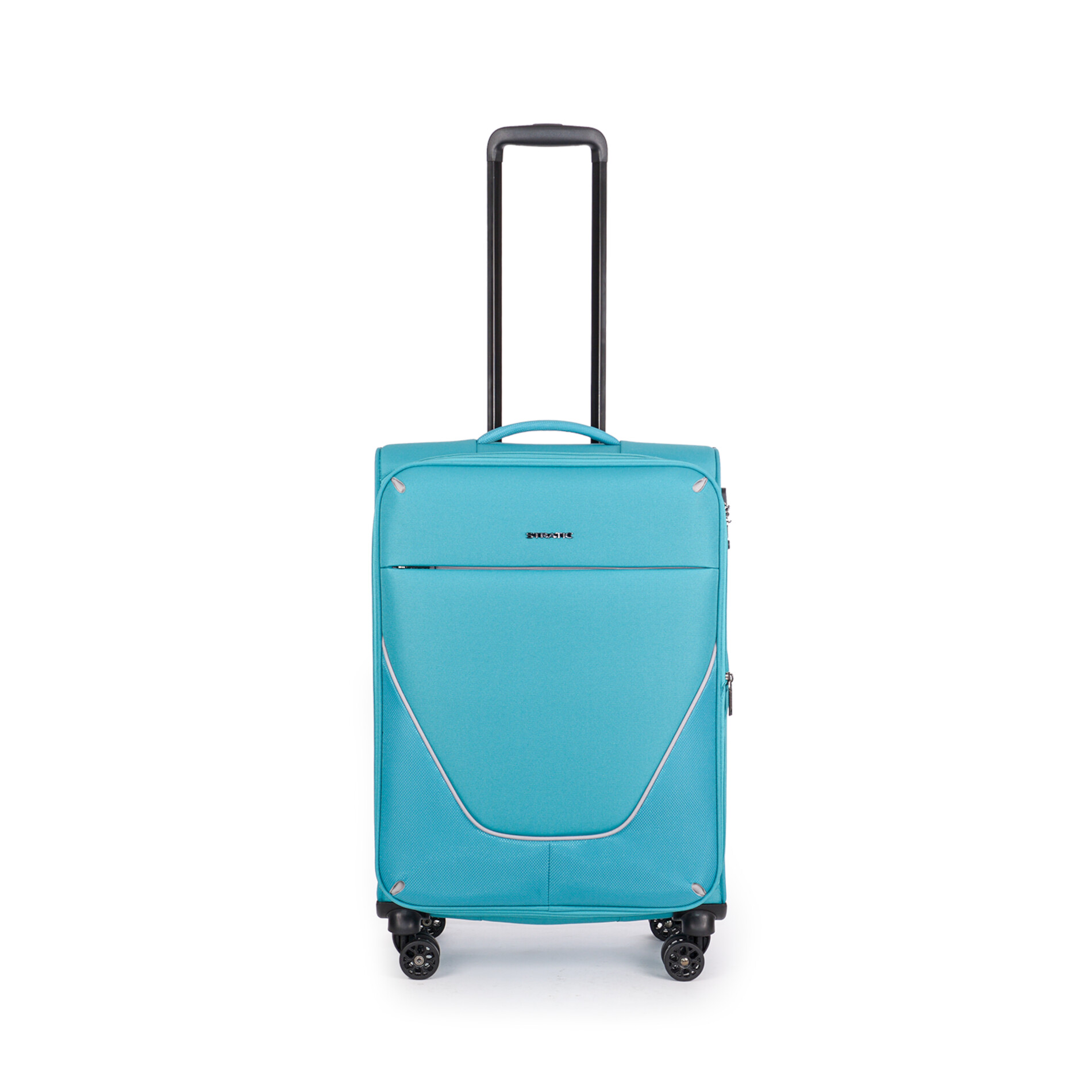 Strong 3-piece suitcase set (S, M, L)- Petrol - Main Image
