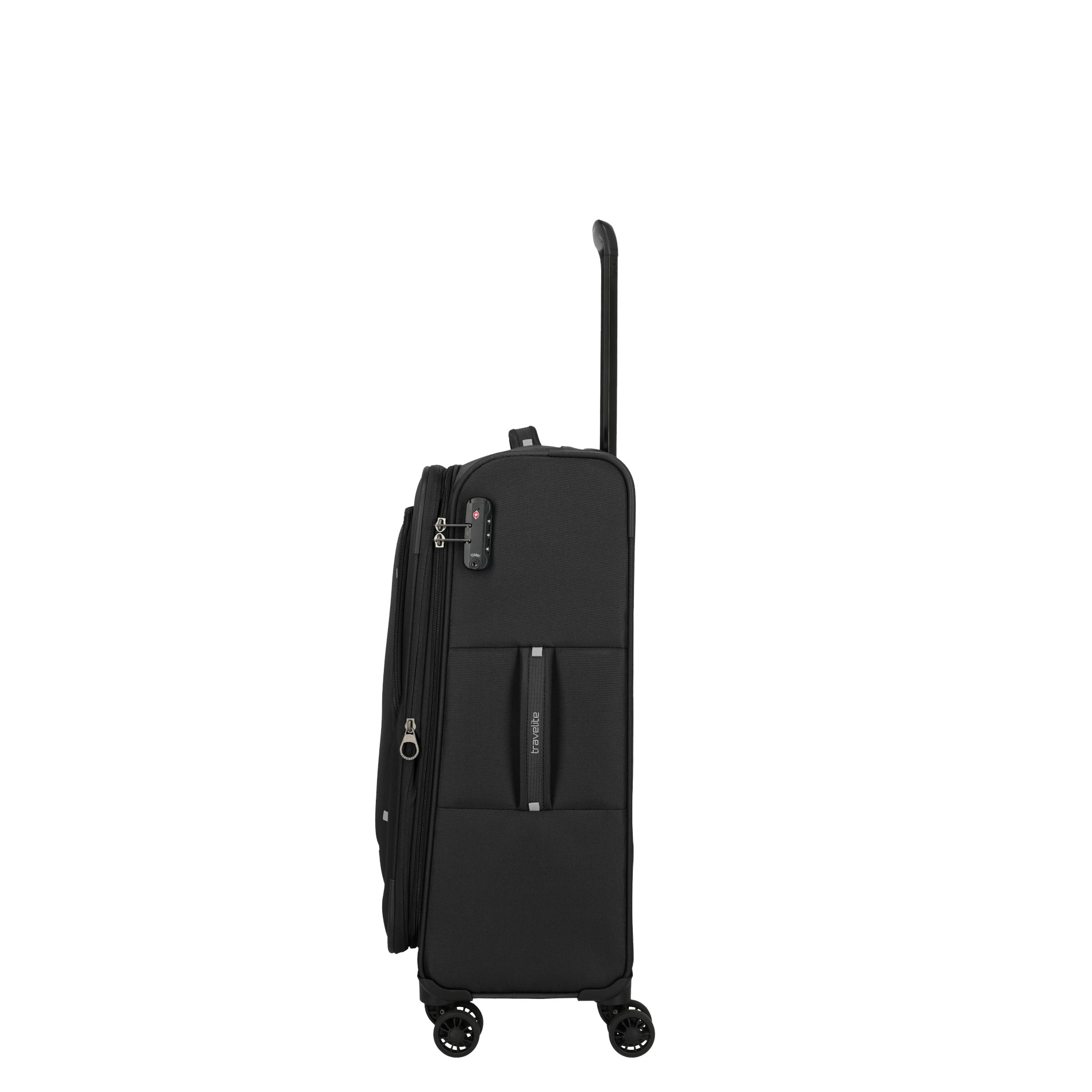 UMBRIA Trolley M (67 cm) erweiterbar - Black