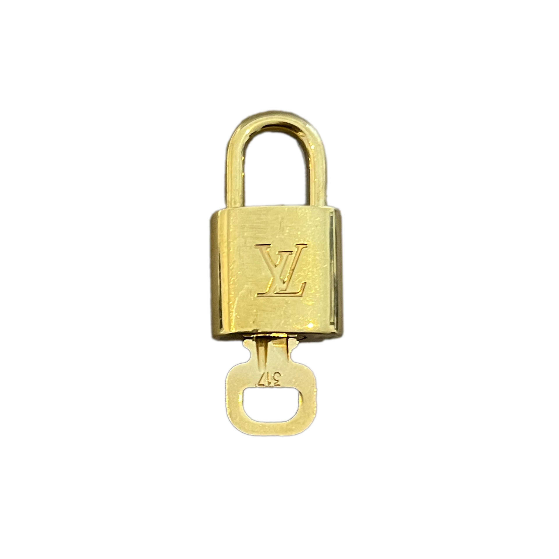 Louis Vuitton Cadena Vorhängeschloss & Schlüssel