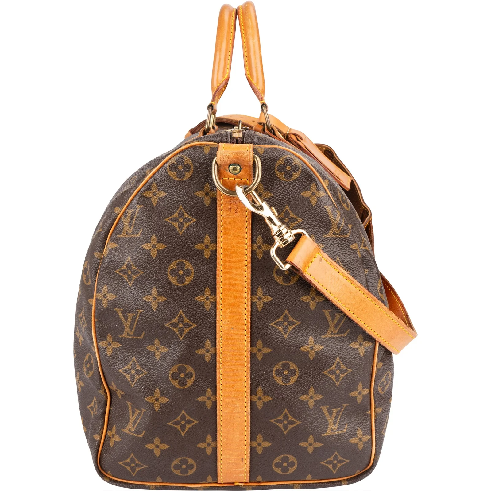 Louis Vuitton Monogram Canvas Keepall 50 Bandoulière Reisetasche