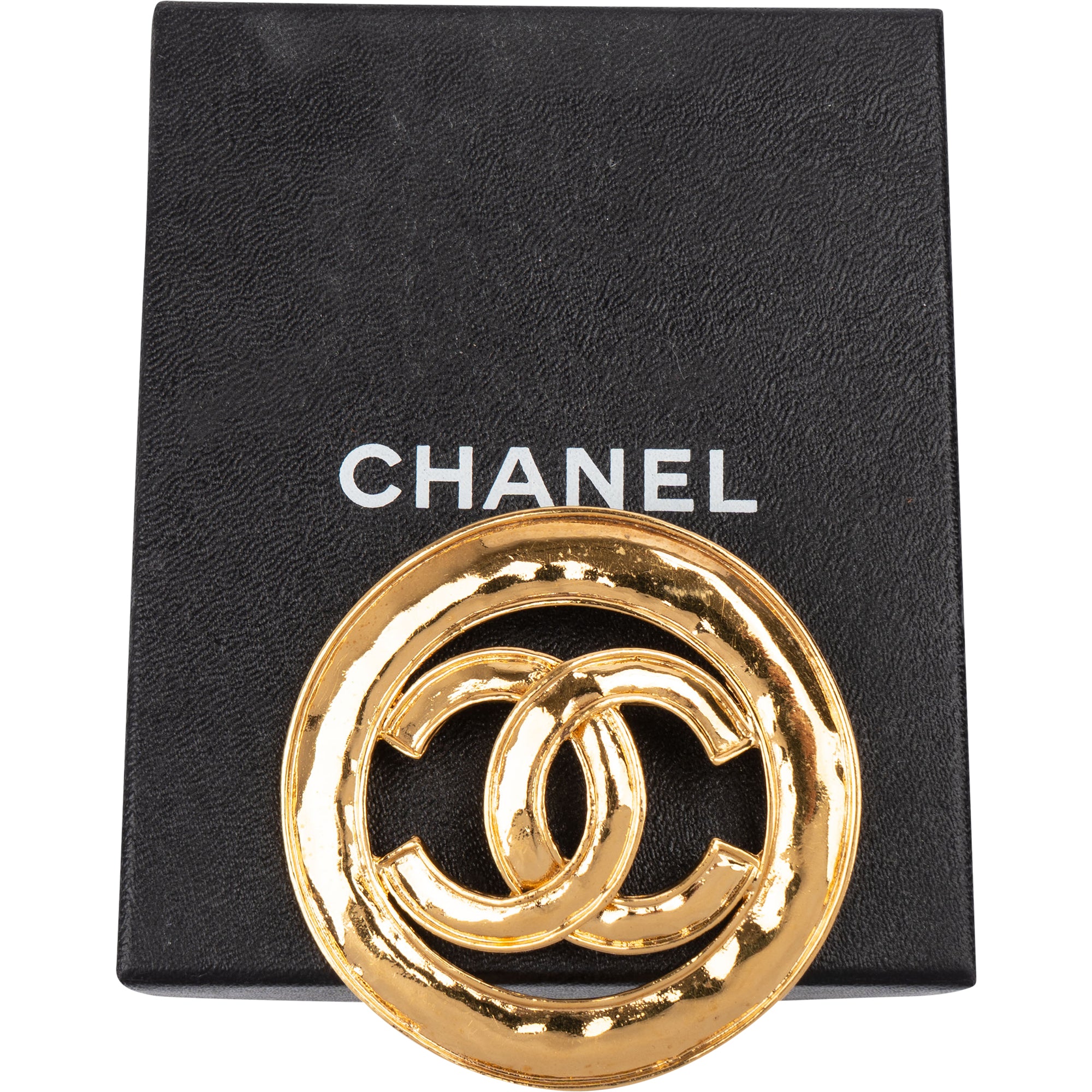 Chanel Golden CC Loop Brooch