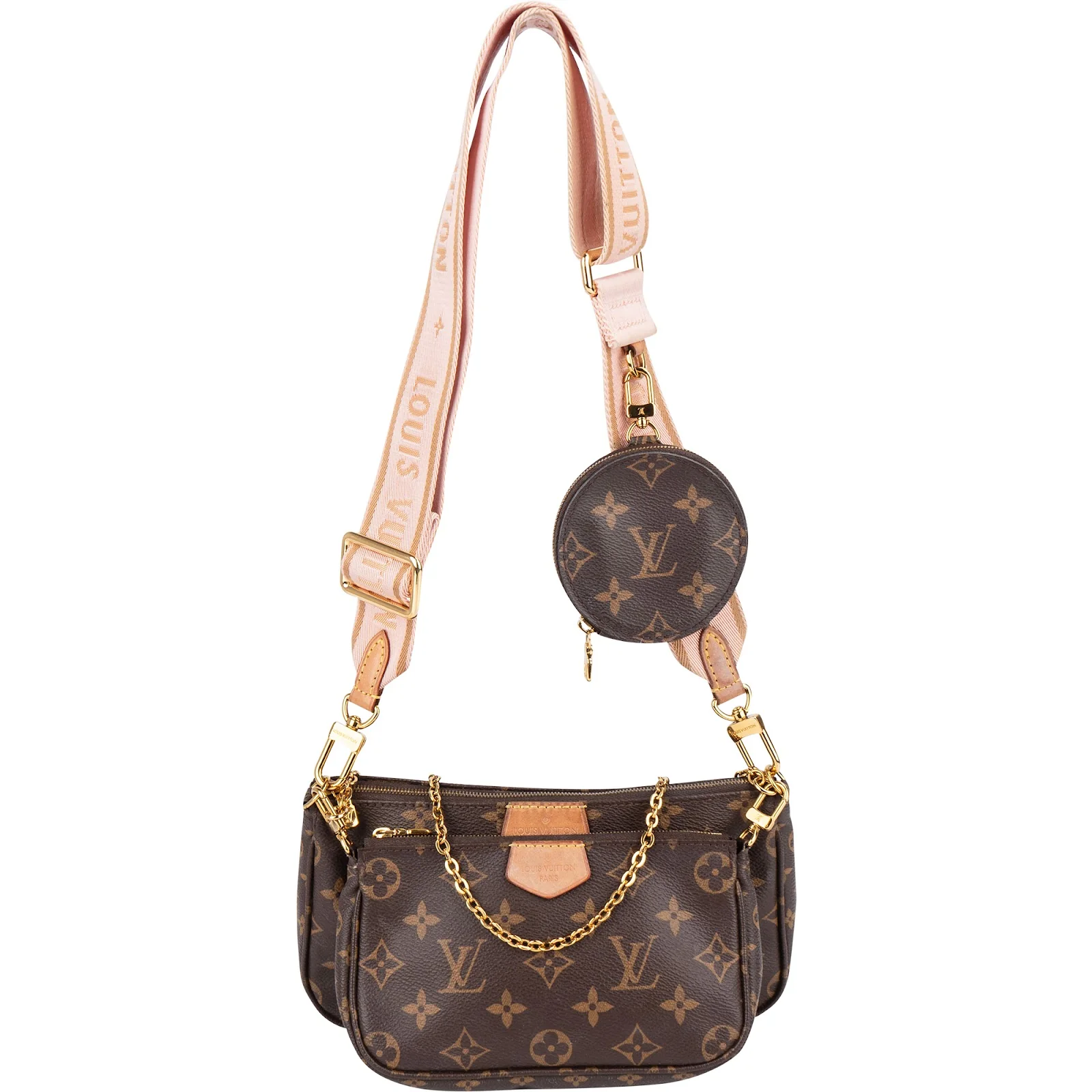 Louis Vuitton Monogram Canvas Multi Pochette Accessoires Crossbody Bag