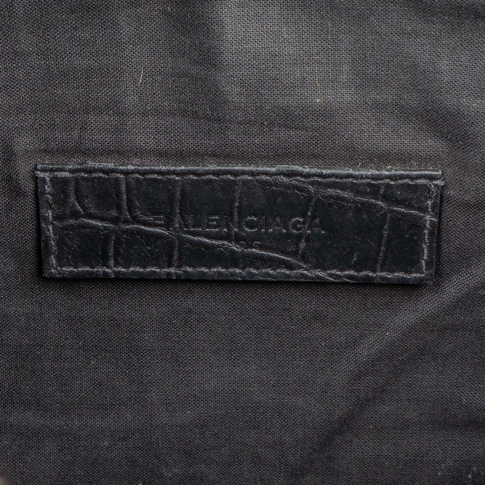 Balenciaga Crocodile Embossed Dokumentenmappe