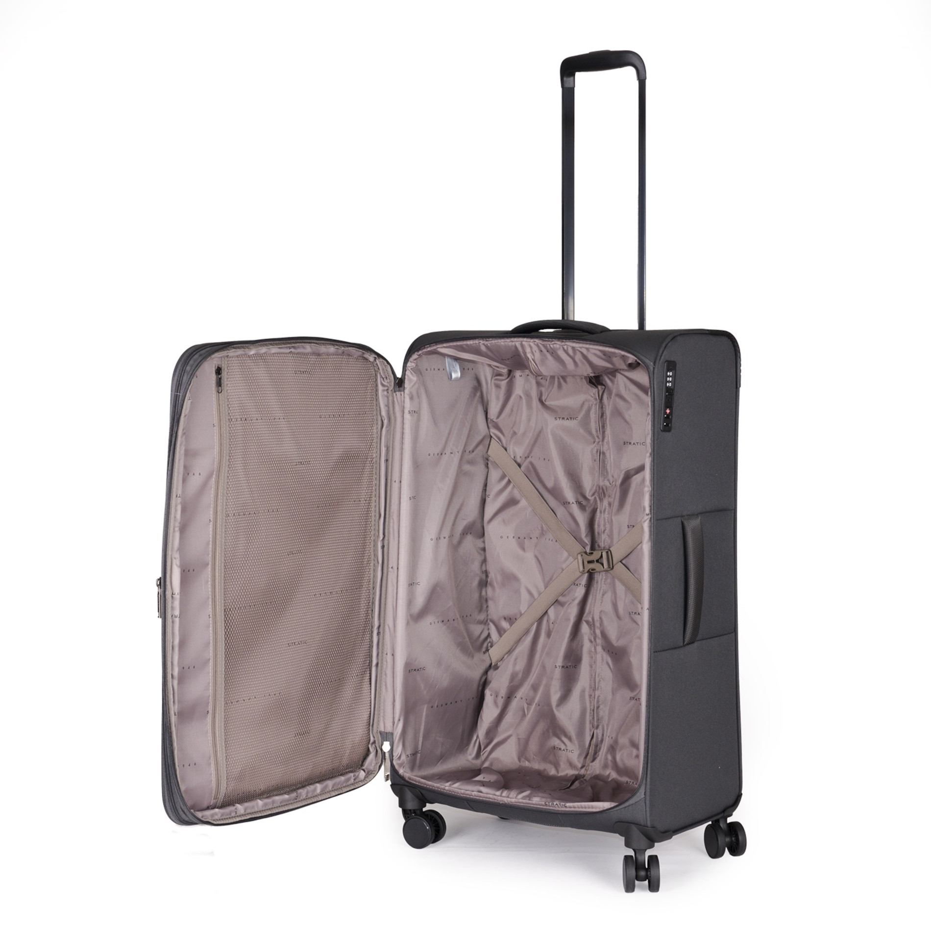 Fresh Trolley L (77 cm) erweiterbar - anthracite