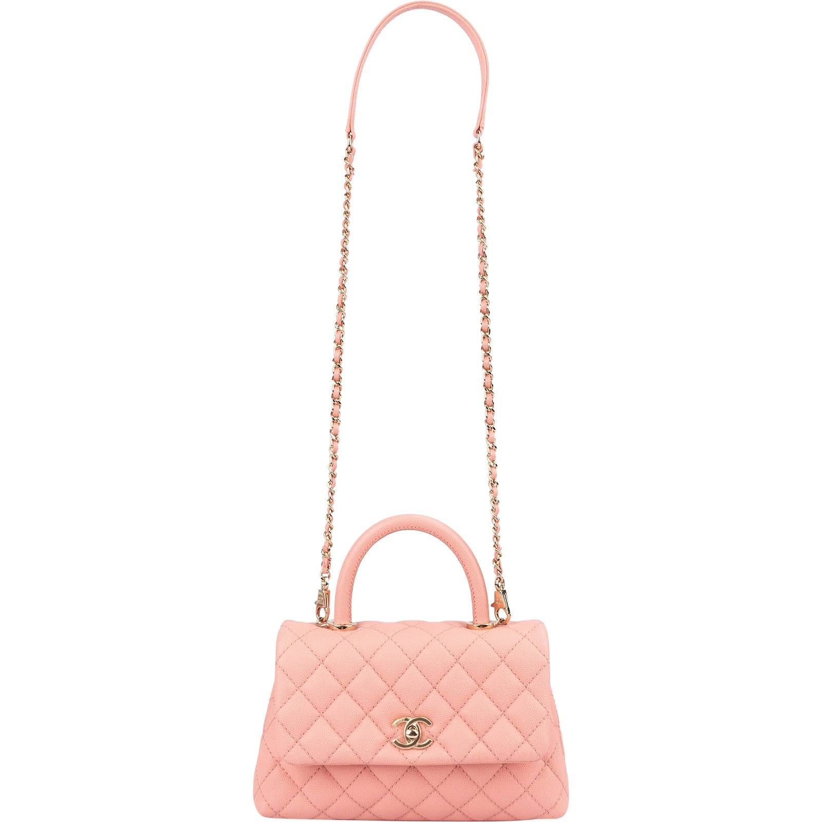 Chanel - Small Coco Top Handle Handtasche