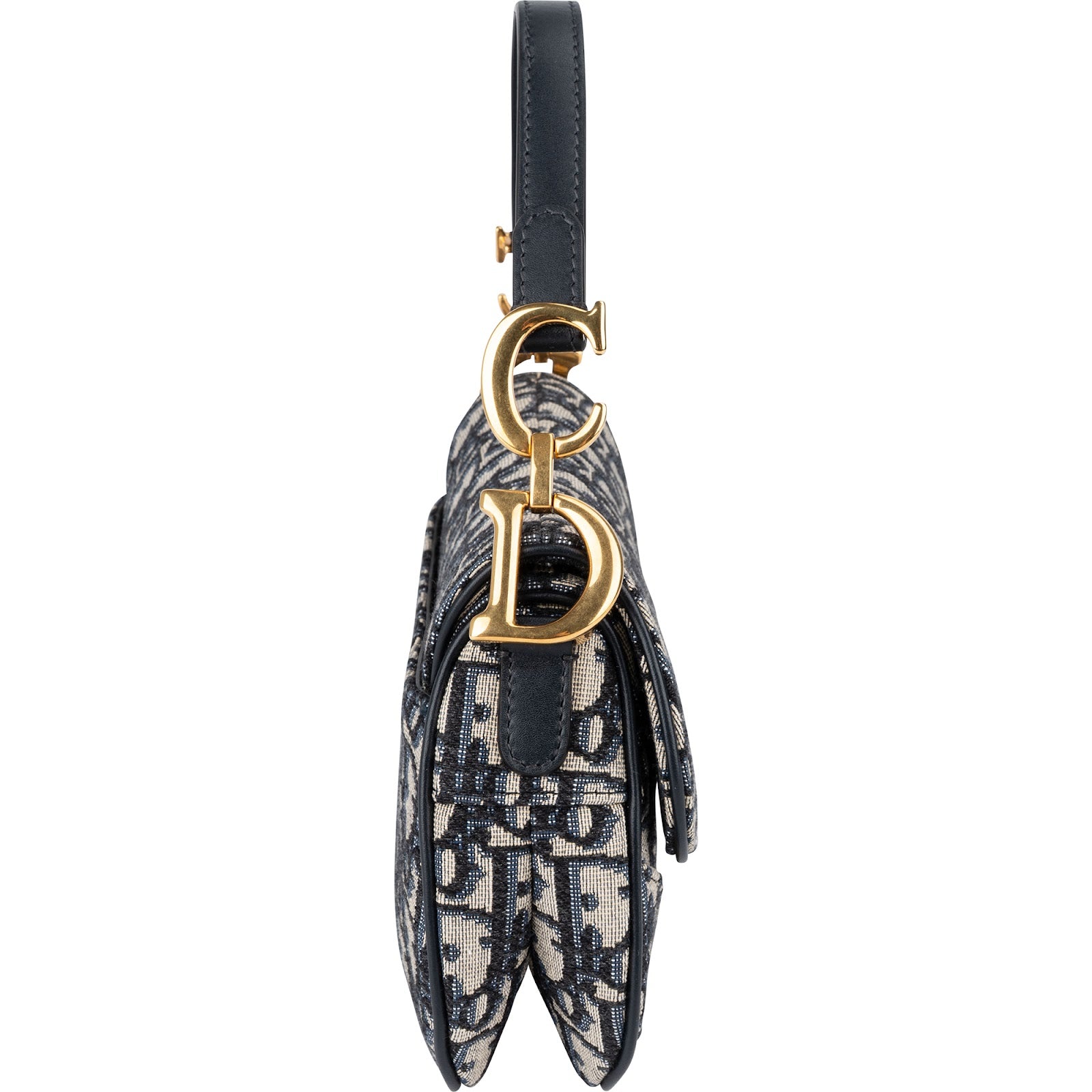 Christian Dior - Oblique Trotter Small Saddle Handbag