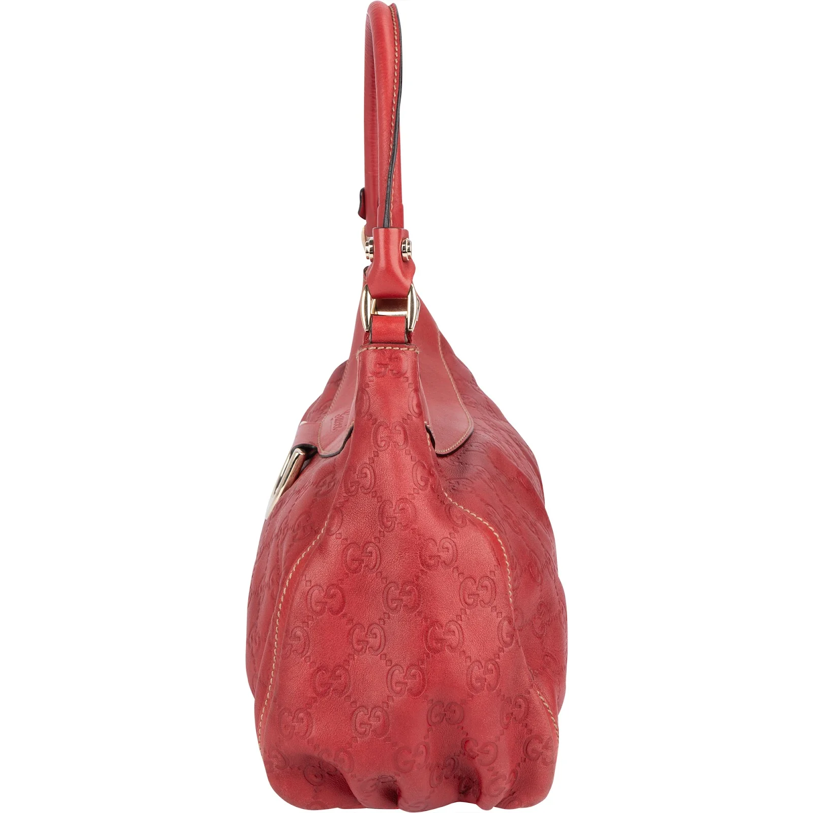 Gucci GG Guccissima Leather Abbey D-Ring Hobo Handbag