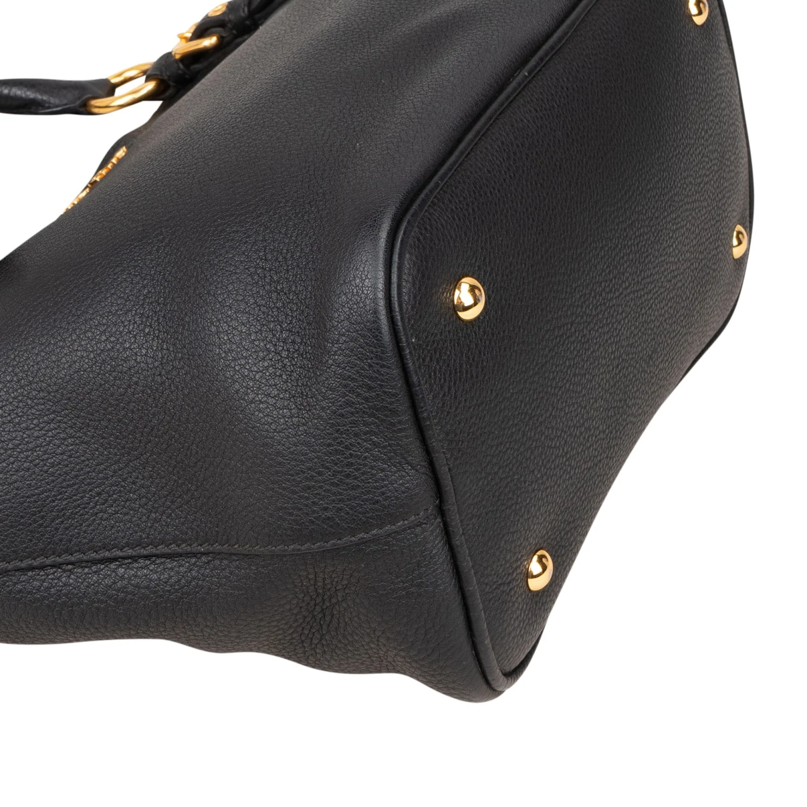 Miu Miu Vitello Daino Leather Small Handbag