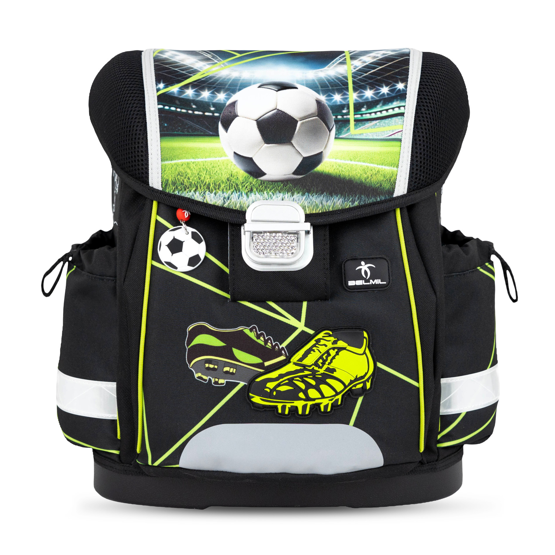 Belmil Classy ergonomisches Schulranzen-Set 4-teilig "Champion's Kick"