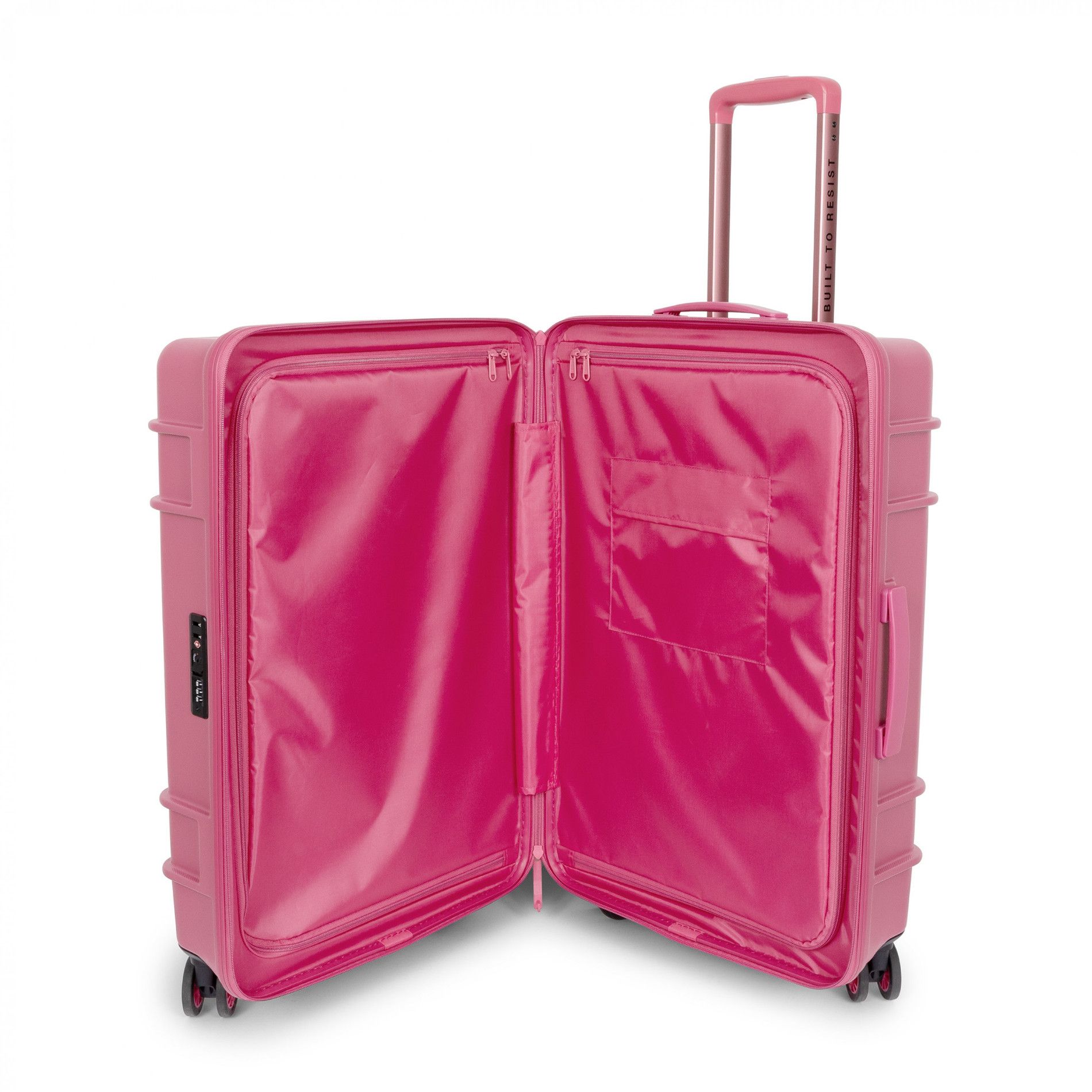 Walizka na kółkach RESIST'R ZIP M (68 cm) – Monotone Pink
