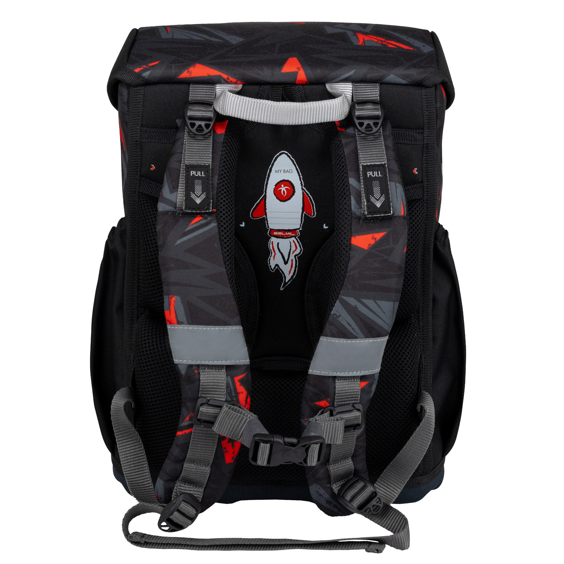 Belmil Maxi ergonomisches Schulranzen-Set 5-teilig "Ninja"