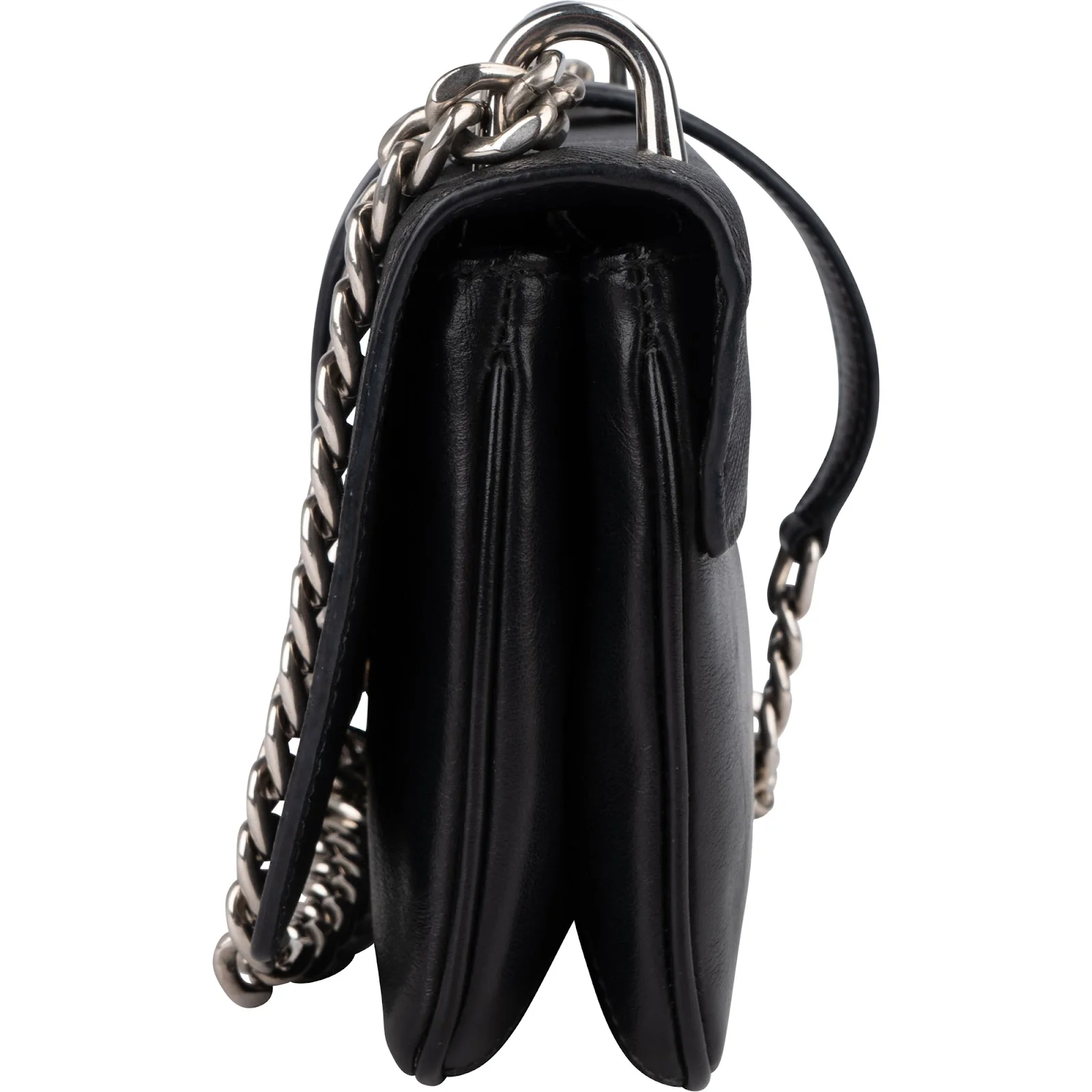 Prada Saffiano Leather Wallet on Chain Crossbody Bag