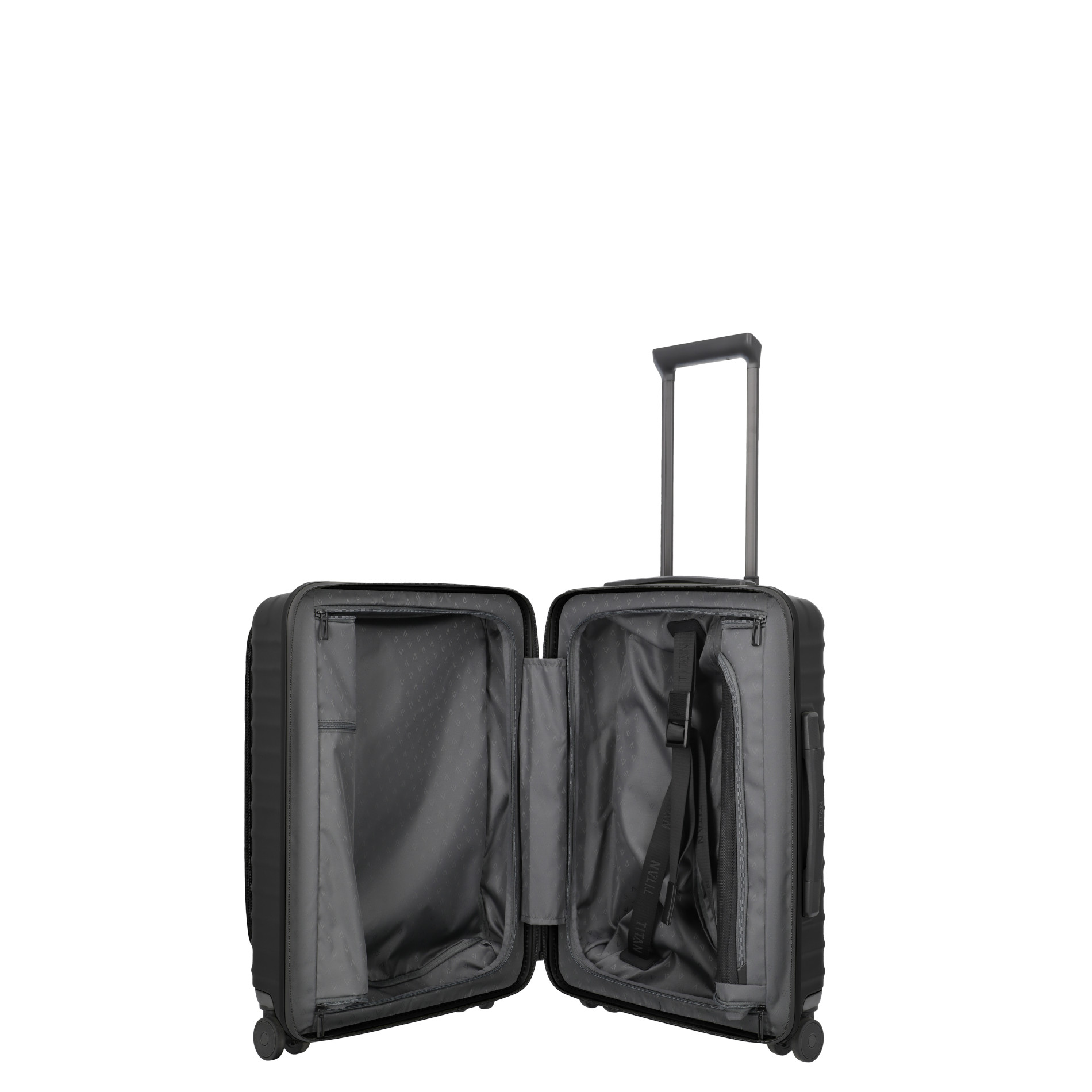 UPGRADE Handgepäck S mit Vortasche (55 cm) - Nightshade black