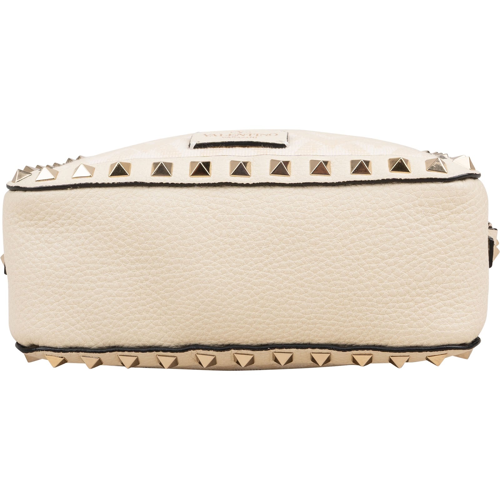 Valentino Garavani Rockstud Woven Camera Crossbody Bag