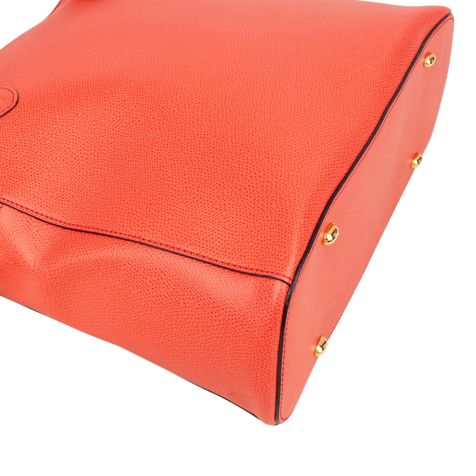 Céline Grained Leather Dome Handbag