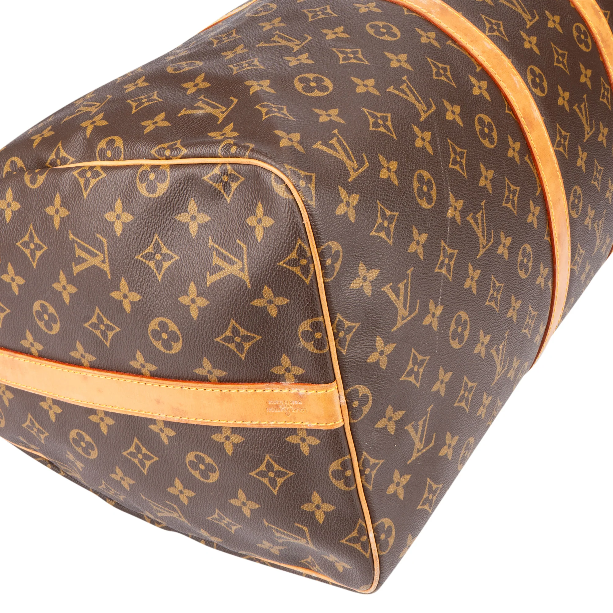 Louis Vuitton Canvas Monogram Keepall 55 Bandouliere