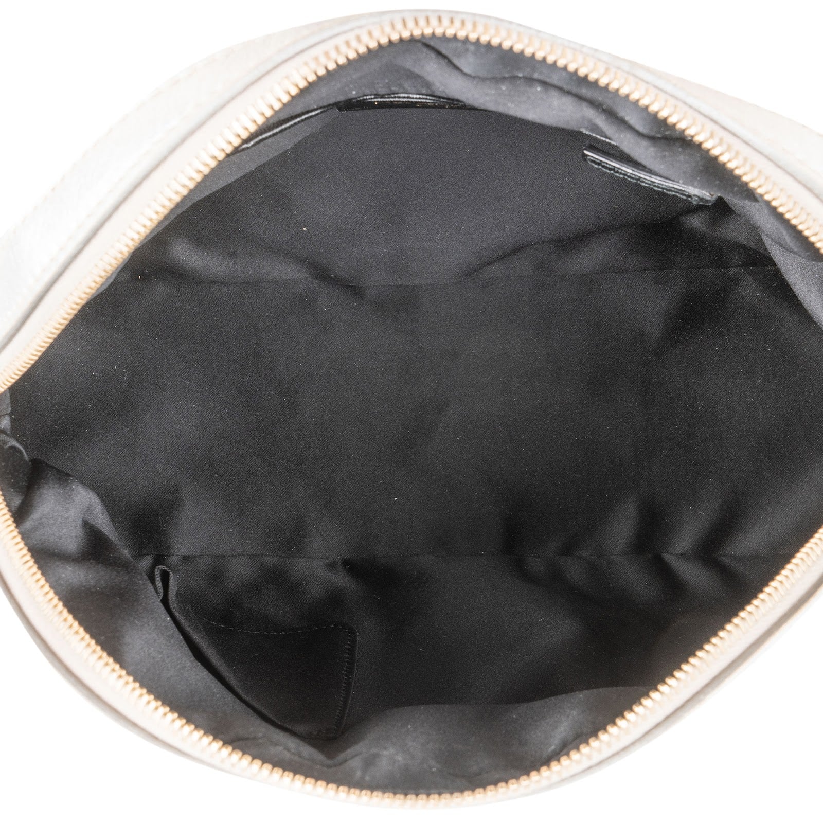 Yves Saint Laurent Metallic Silver Leather Muse Handbag