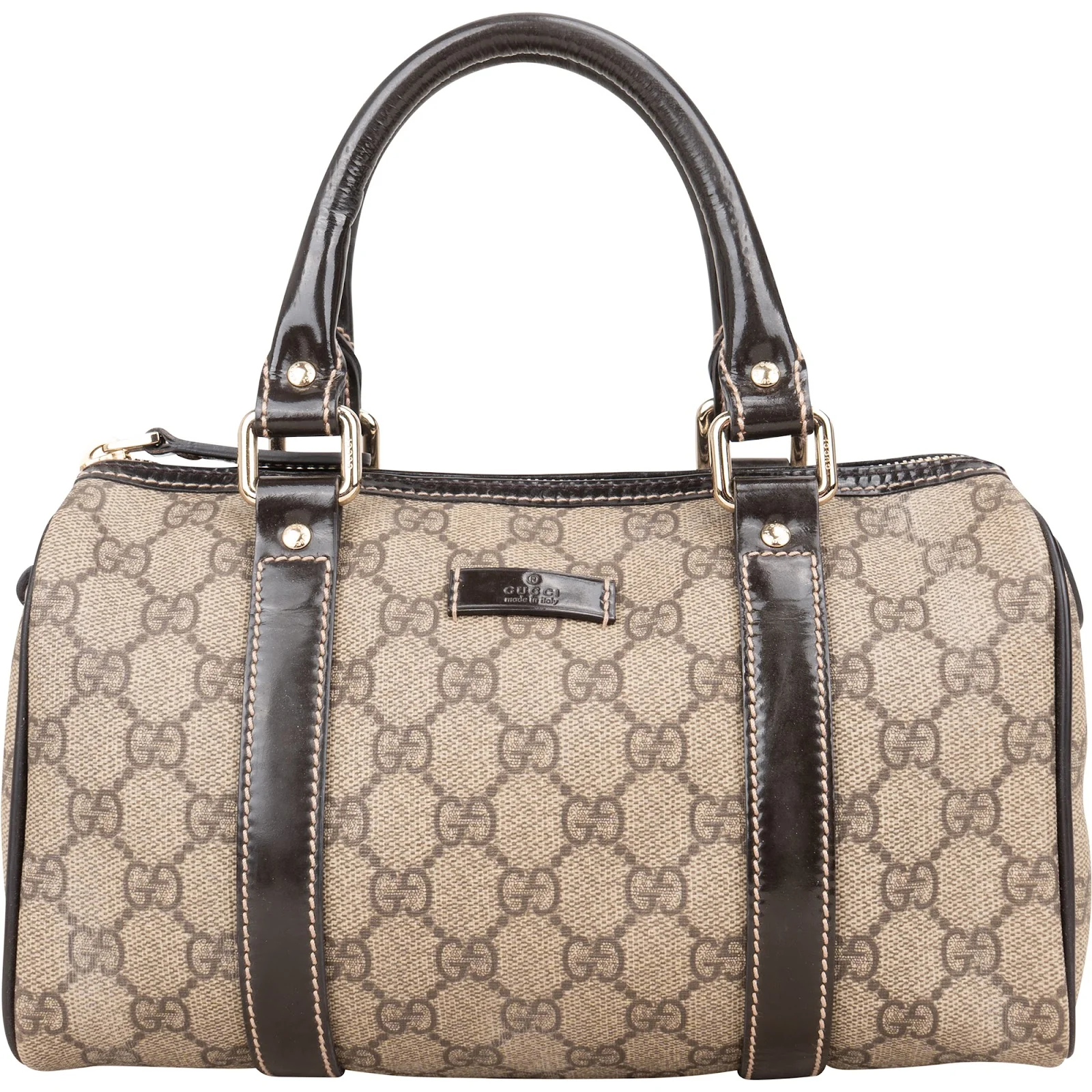 Gucci Monogram GG Supreme Joy Boston Bag