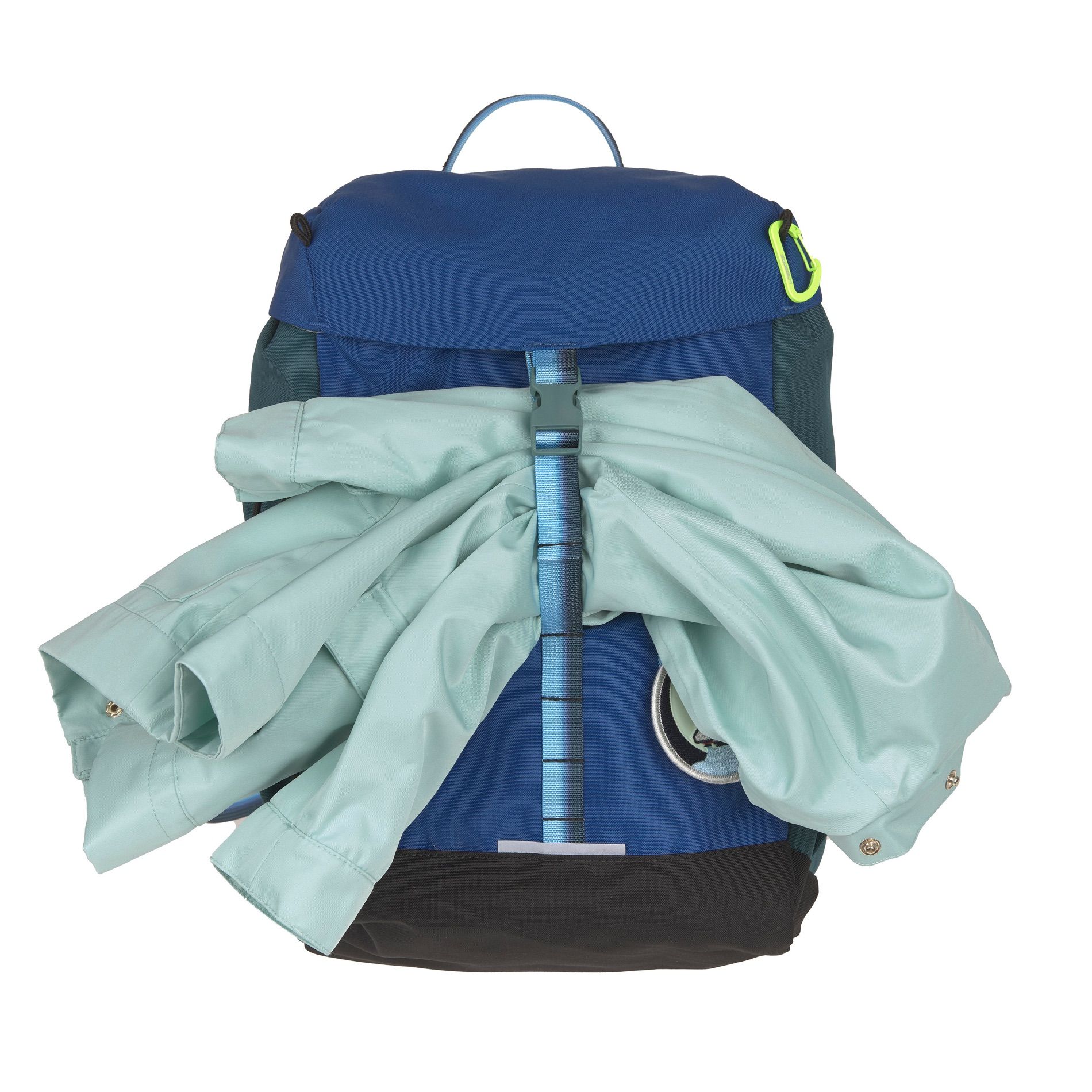 Big Outdoor Backpack Unique - blue/green