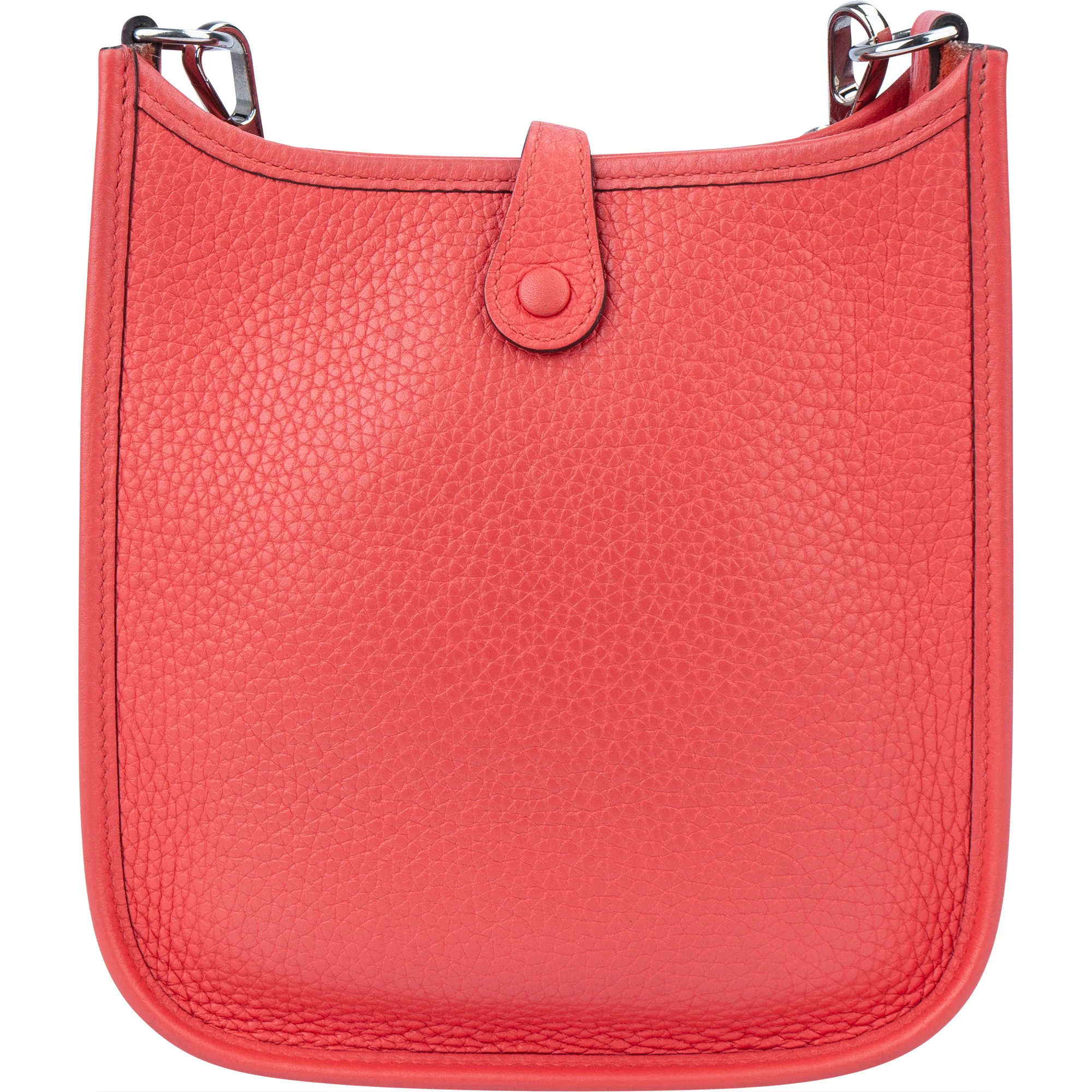 Hermès Rose Jaipur Clemence Evelyne 16 Crossbody Bag