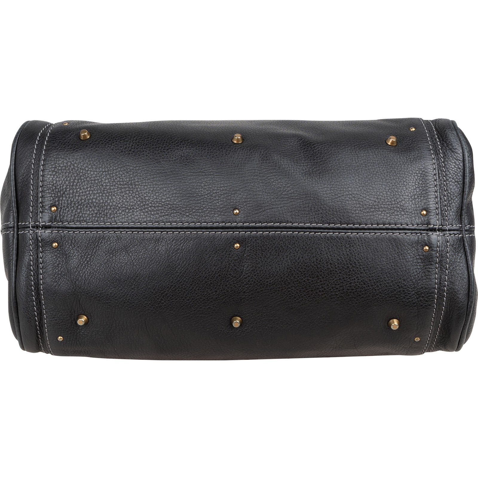 Chloé Black Leather Paddington Satchel Handbag