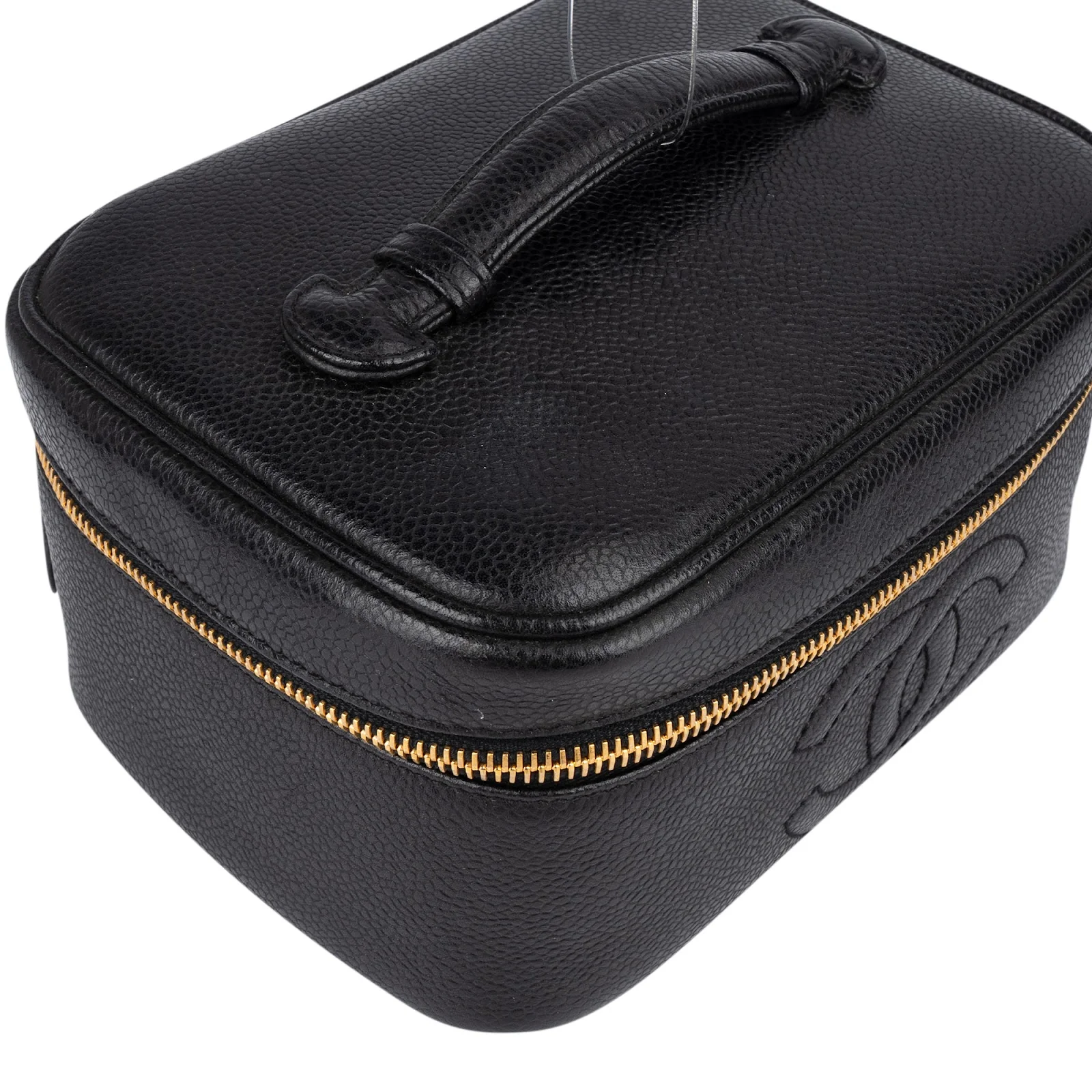 Chanel Caviar Leather Vanity Case 