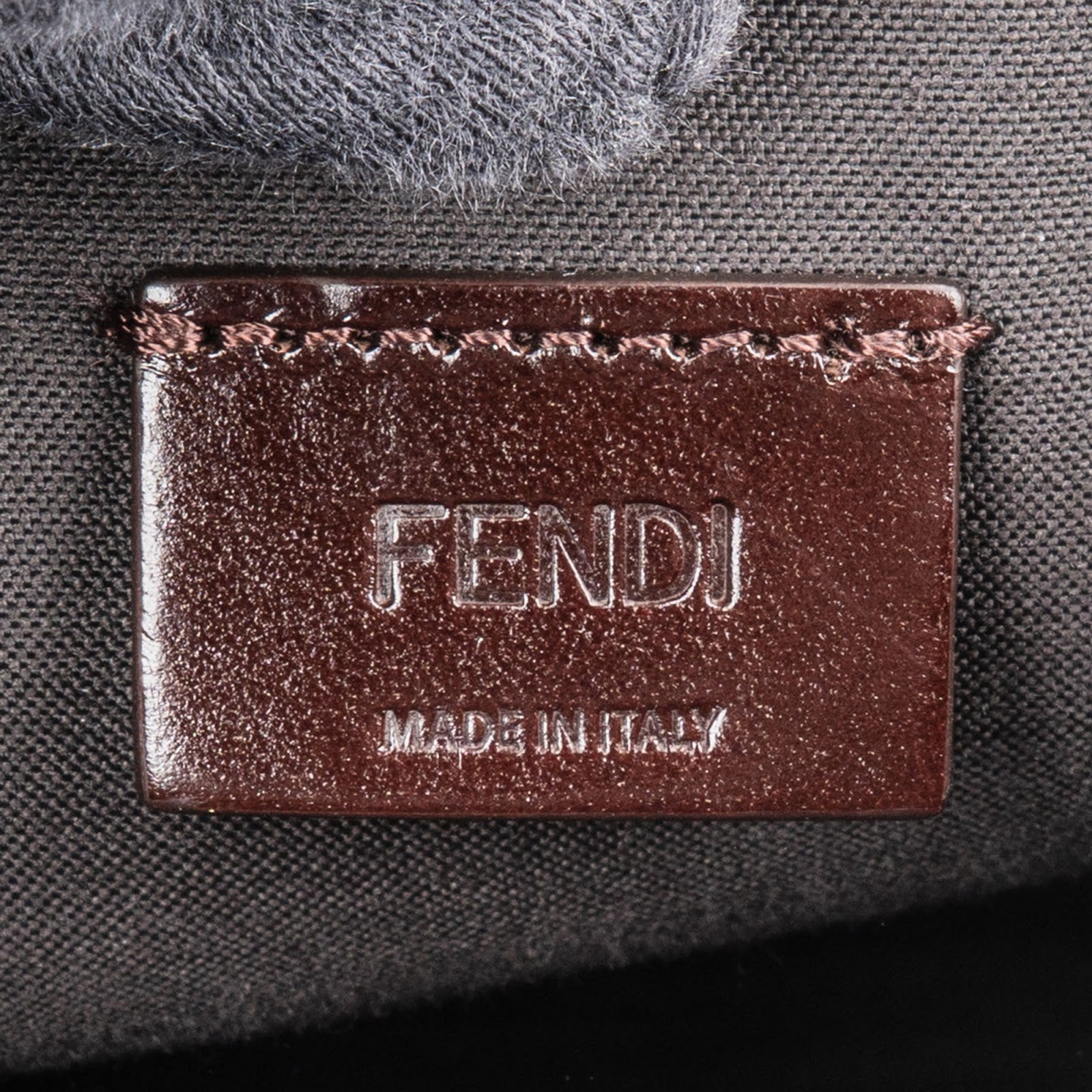 Fendi - Monogram Zucca Canvas Camera-schoudertas