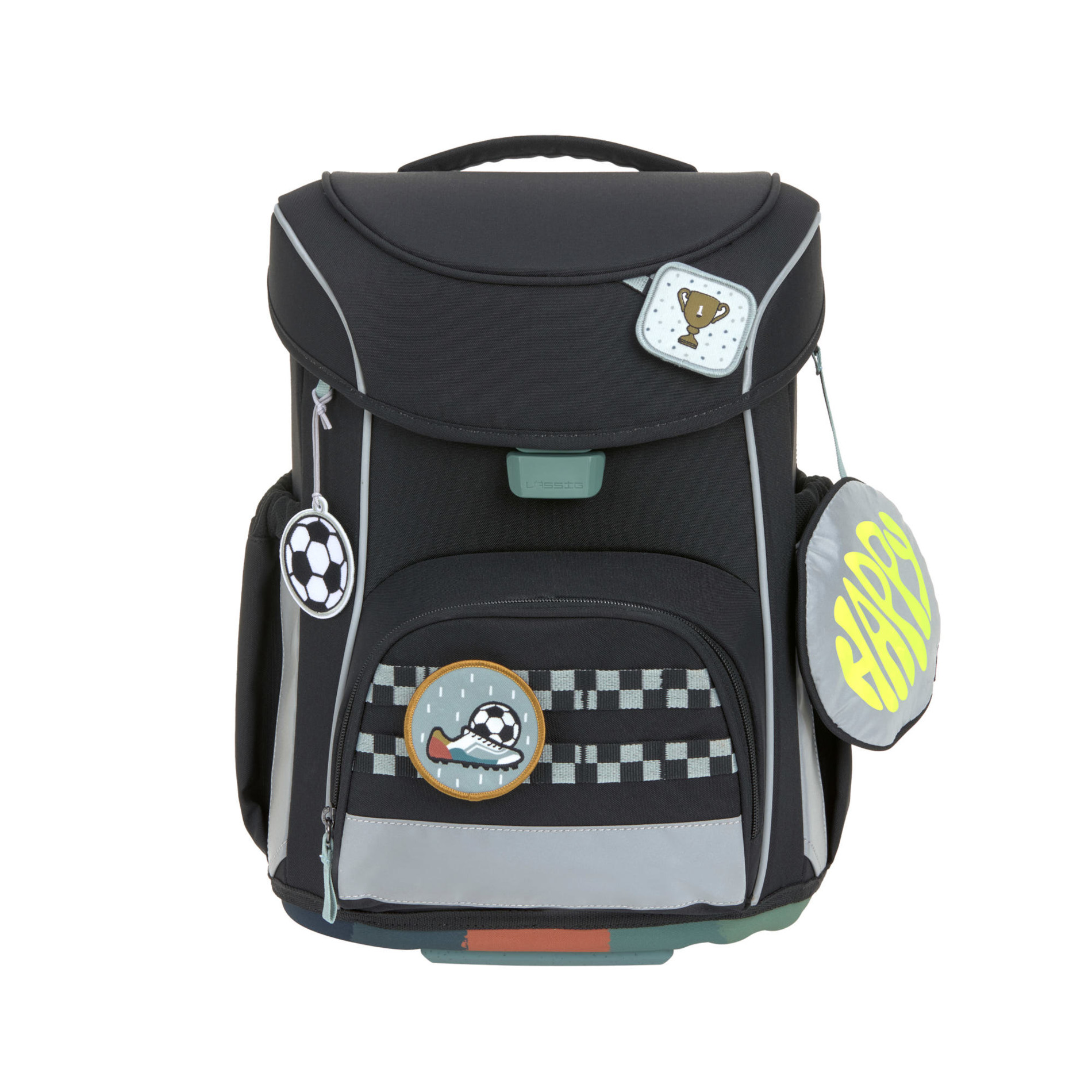 School Set Slim Unique Schulranzenset 6tlg. - black