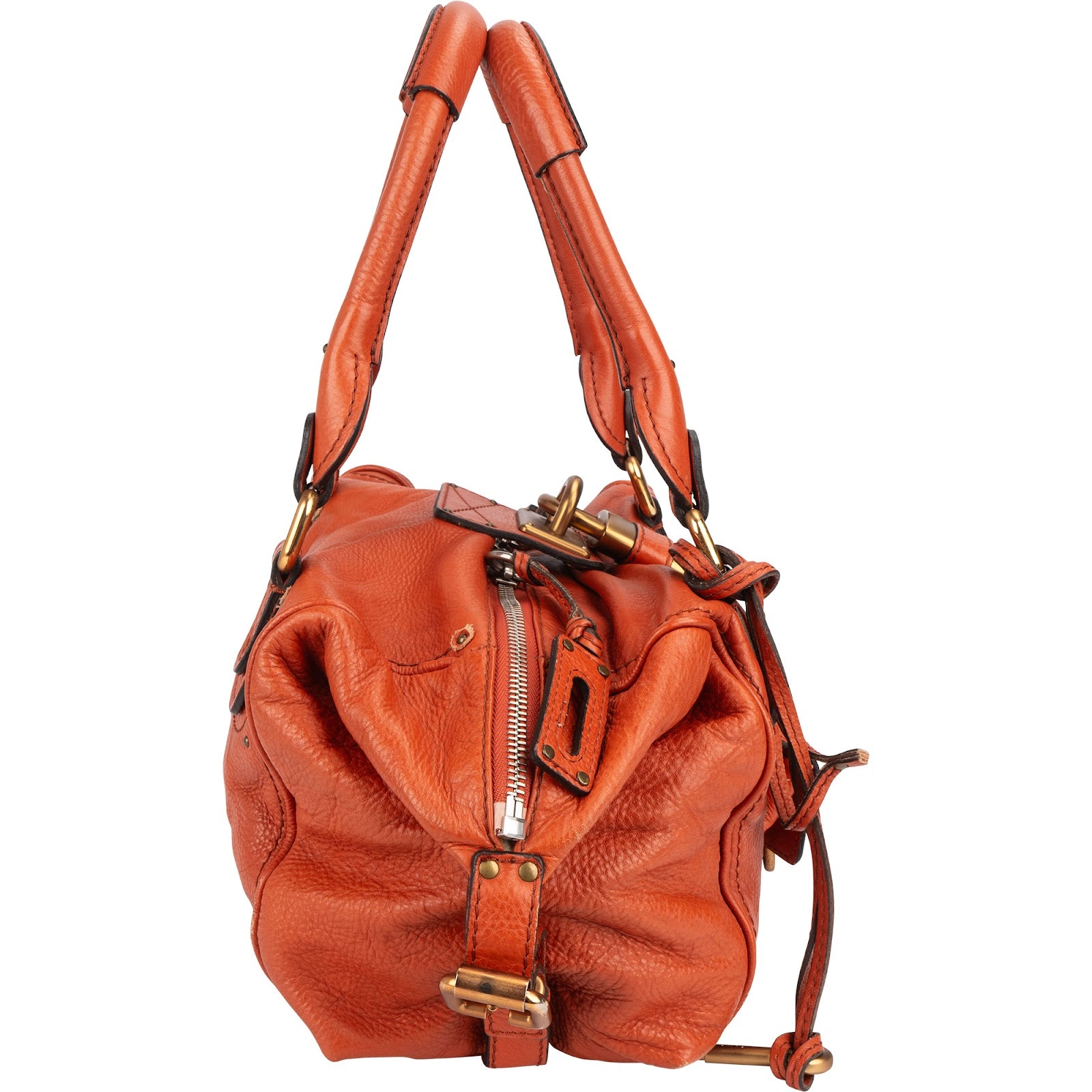 Chloé leren Paddington-handtas