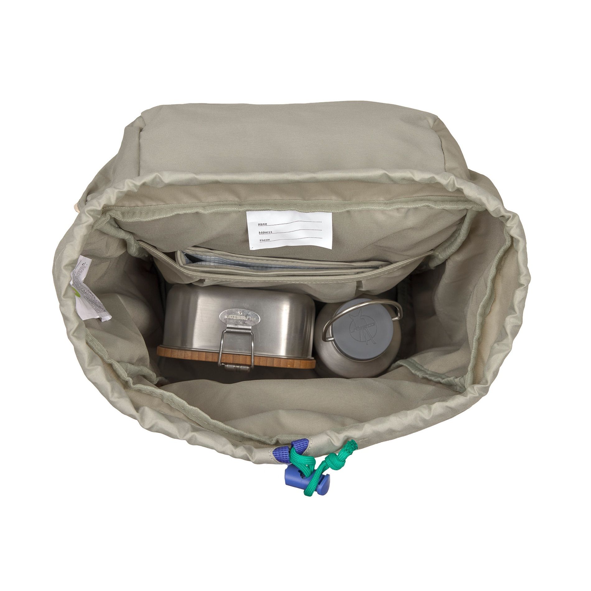 Big Outdoor Backpack Happy Trails - frog