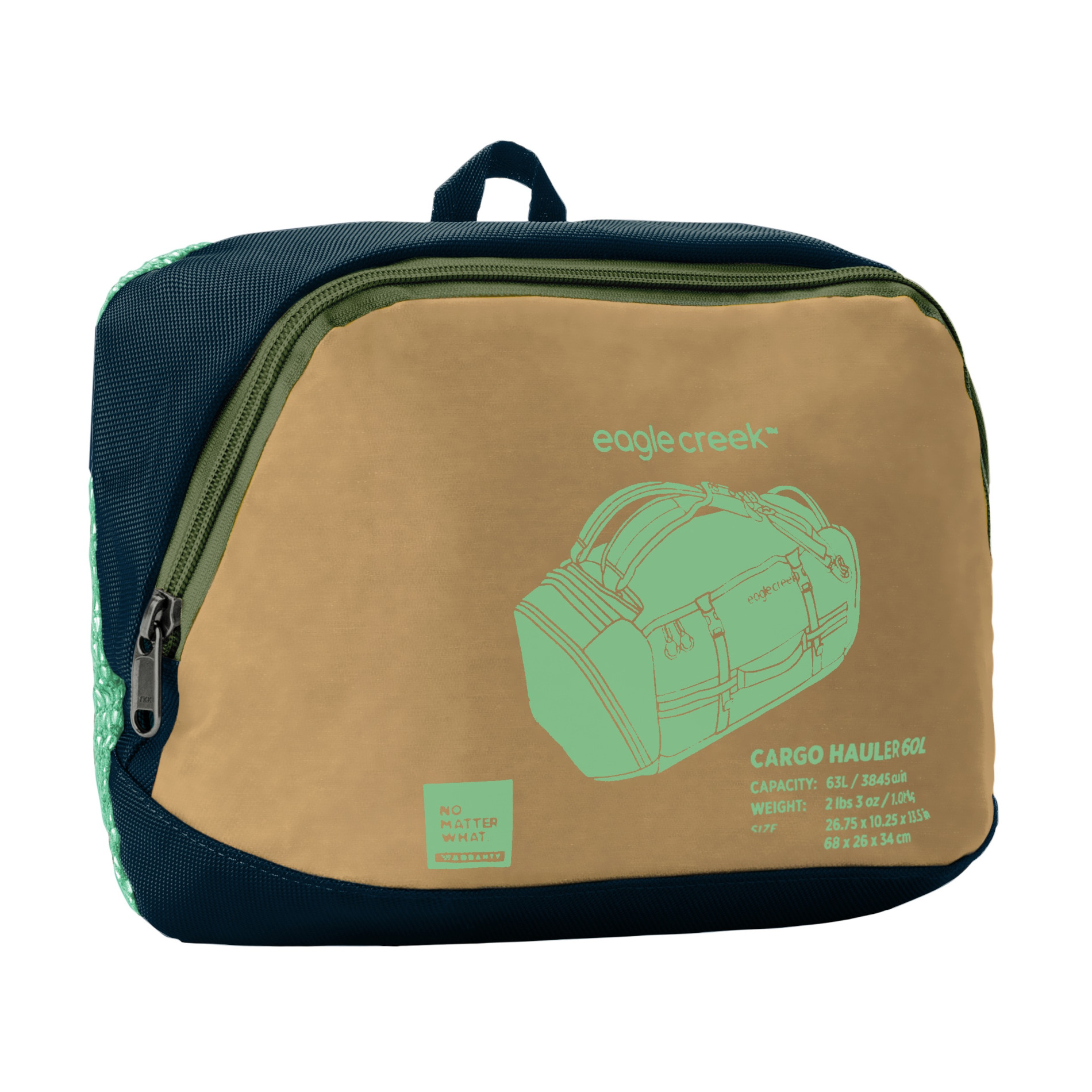 Cargo Hauler Duffel 60L - Safari / Willow