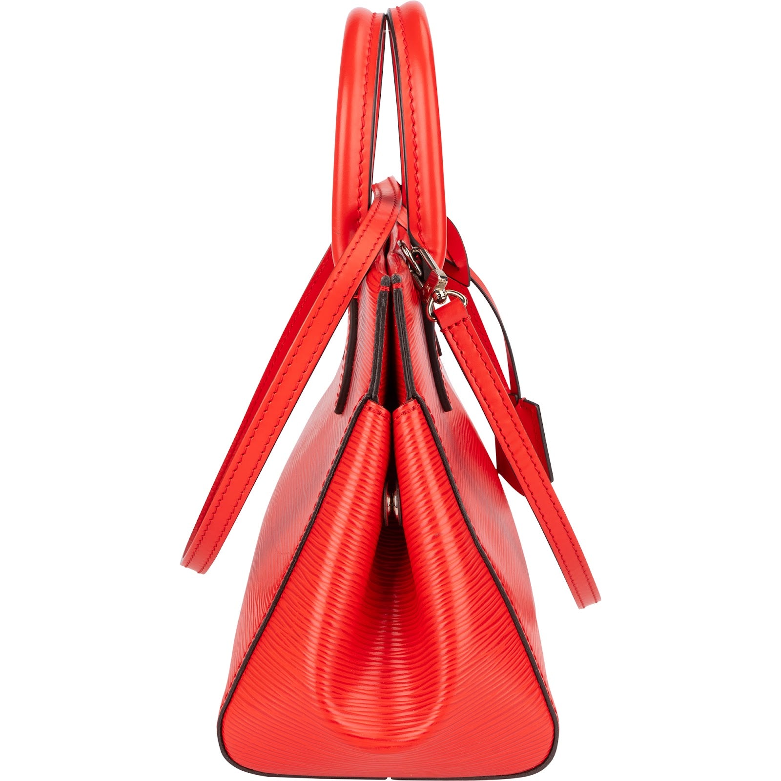 Louis Vuitton Red Epi Leather Marly MM Handbag