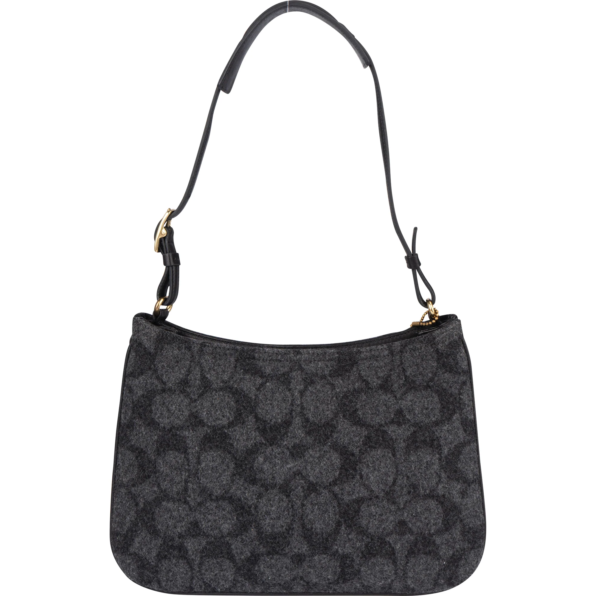 Coach Wool Monogram Penelope Shoulder Bag