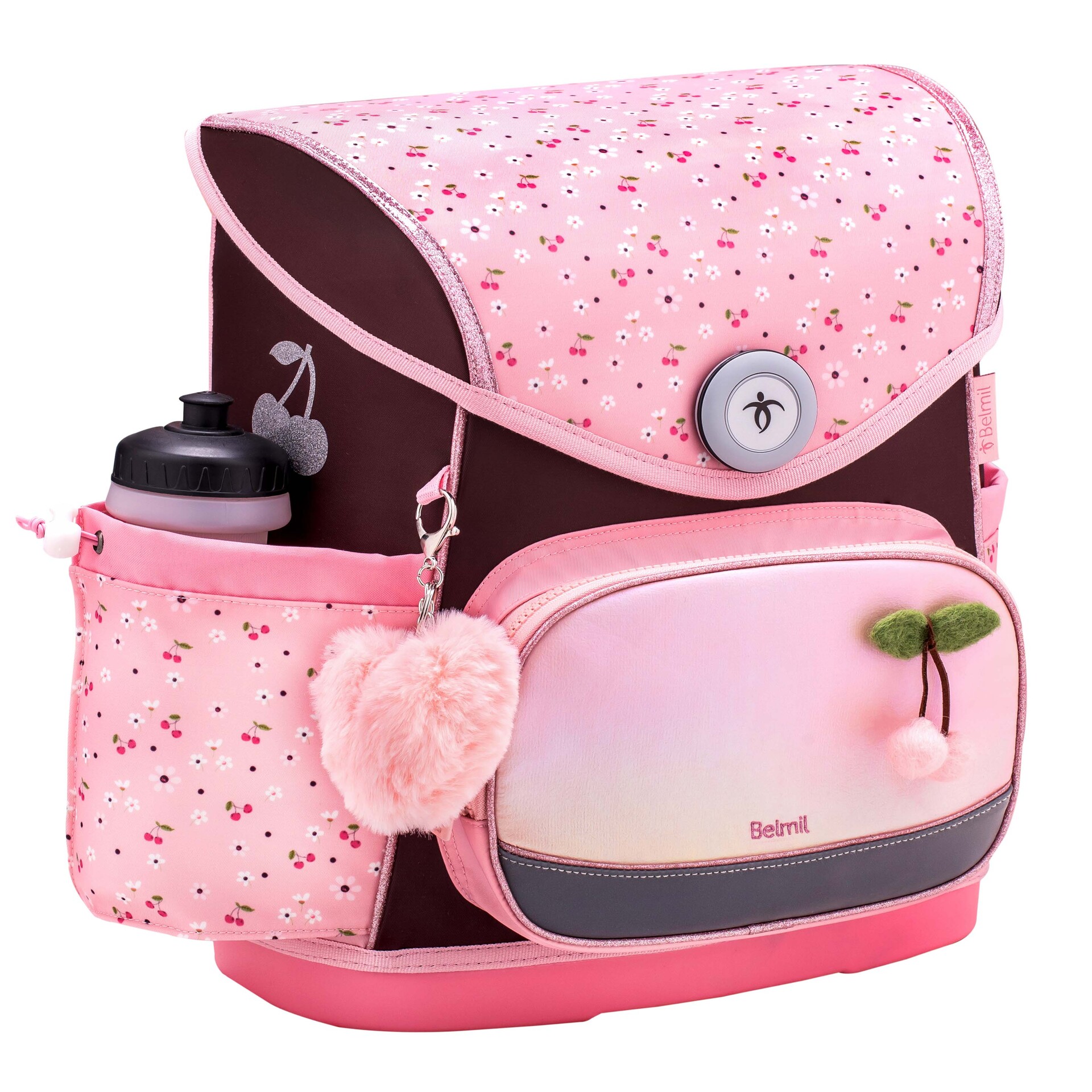 Compact Plus Schulranzenset 5-teilig - "Cherry Blossom"