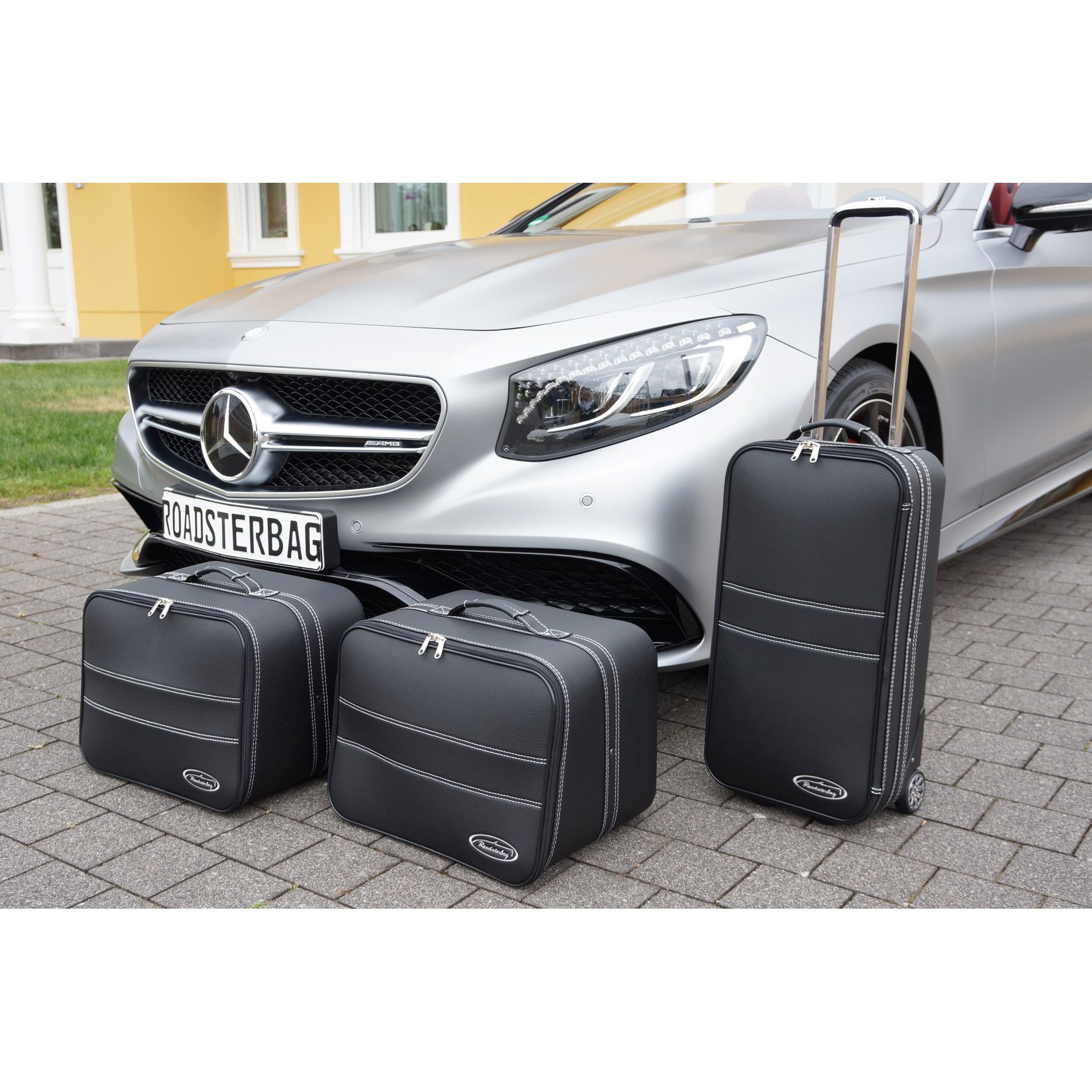 S-Klasse Cabrio mit Soundsystem (EU A217 ab 2015) Kofferset Kofferraum 3-tlg.