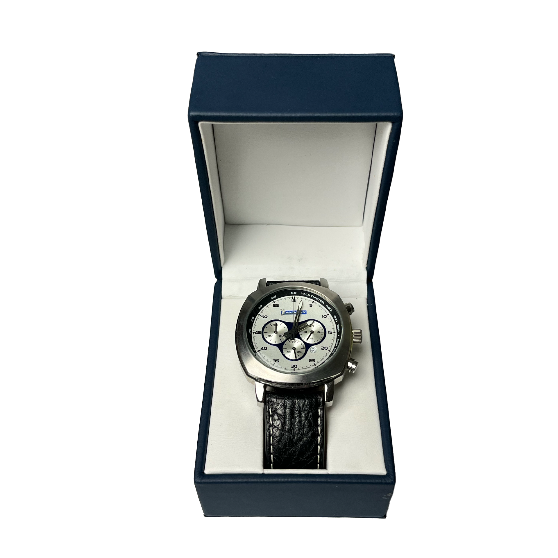 Michelin - Männchen  Uhr mit Chronograph