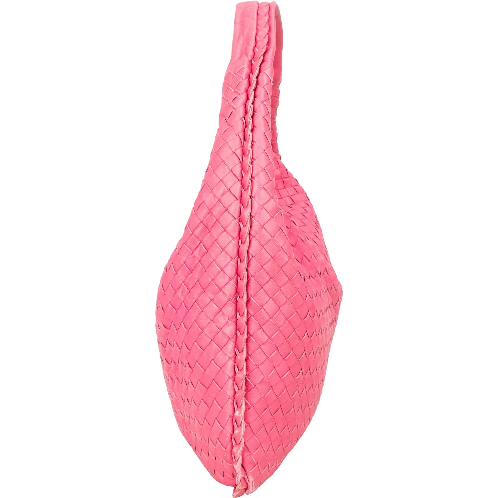 Bottega Intrecciato Leather Belly Hobo Shoulder Bag