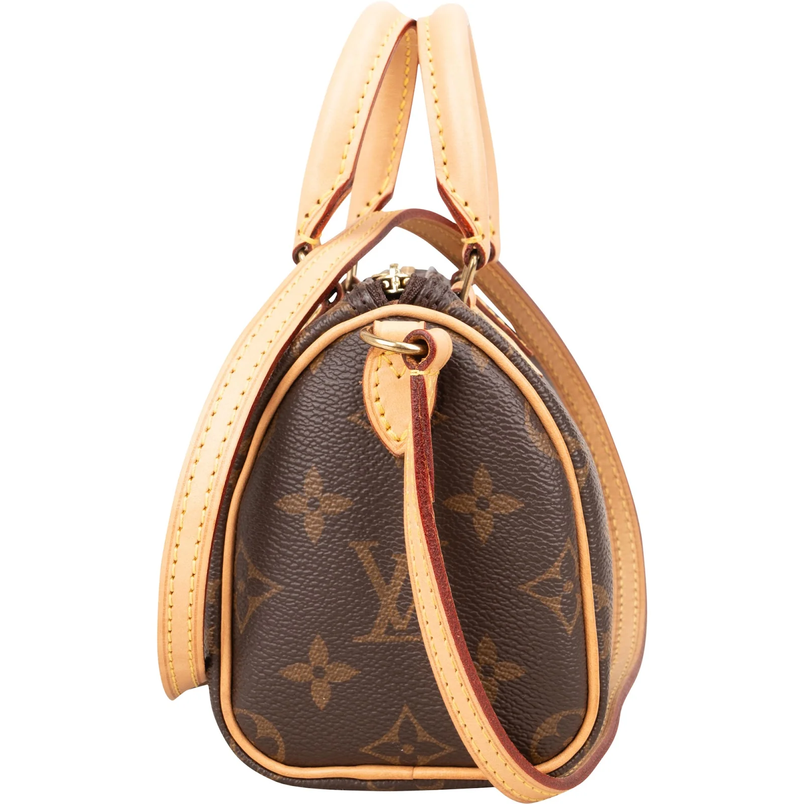 Louis Vuitton Monogram Canvas Nano Speedy Crossbodybag